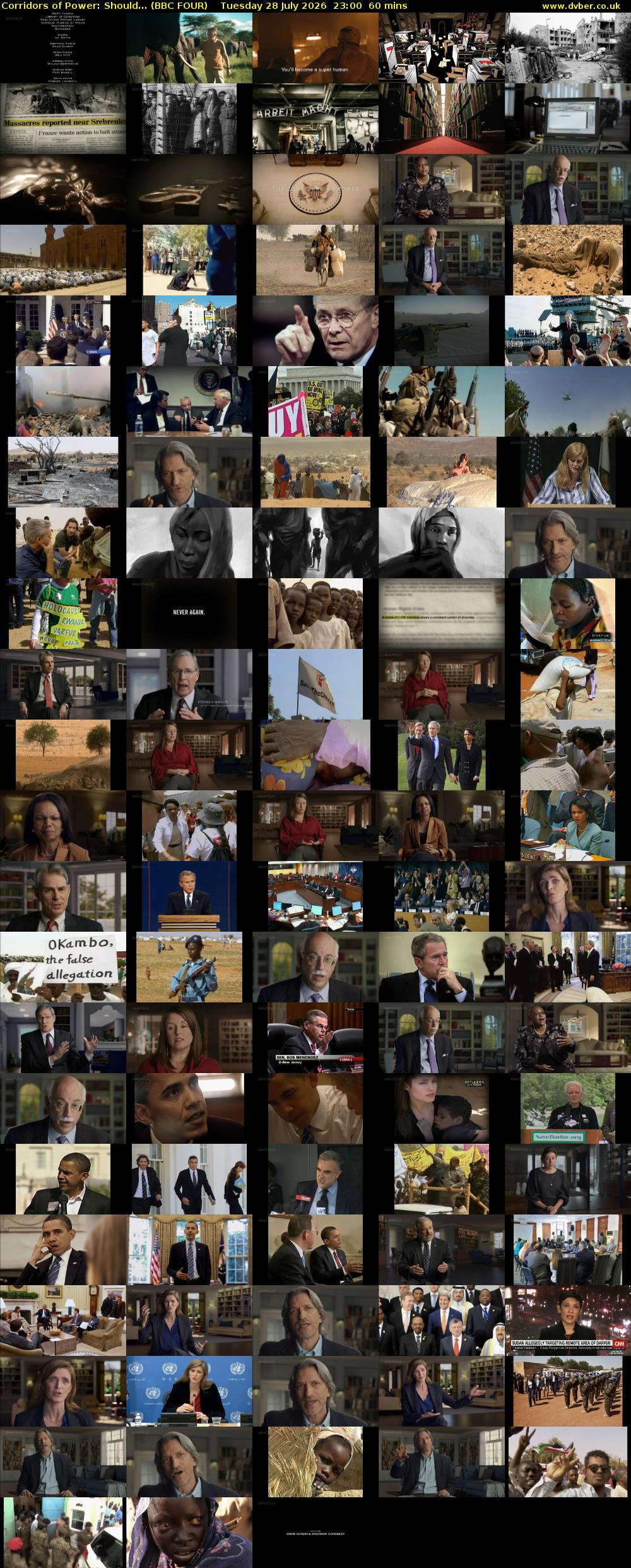 Corridors of Power: Should... (BBC FOUR) Tuesday 28 July 2026 23:00 - 00:00