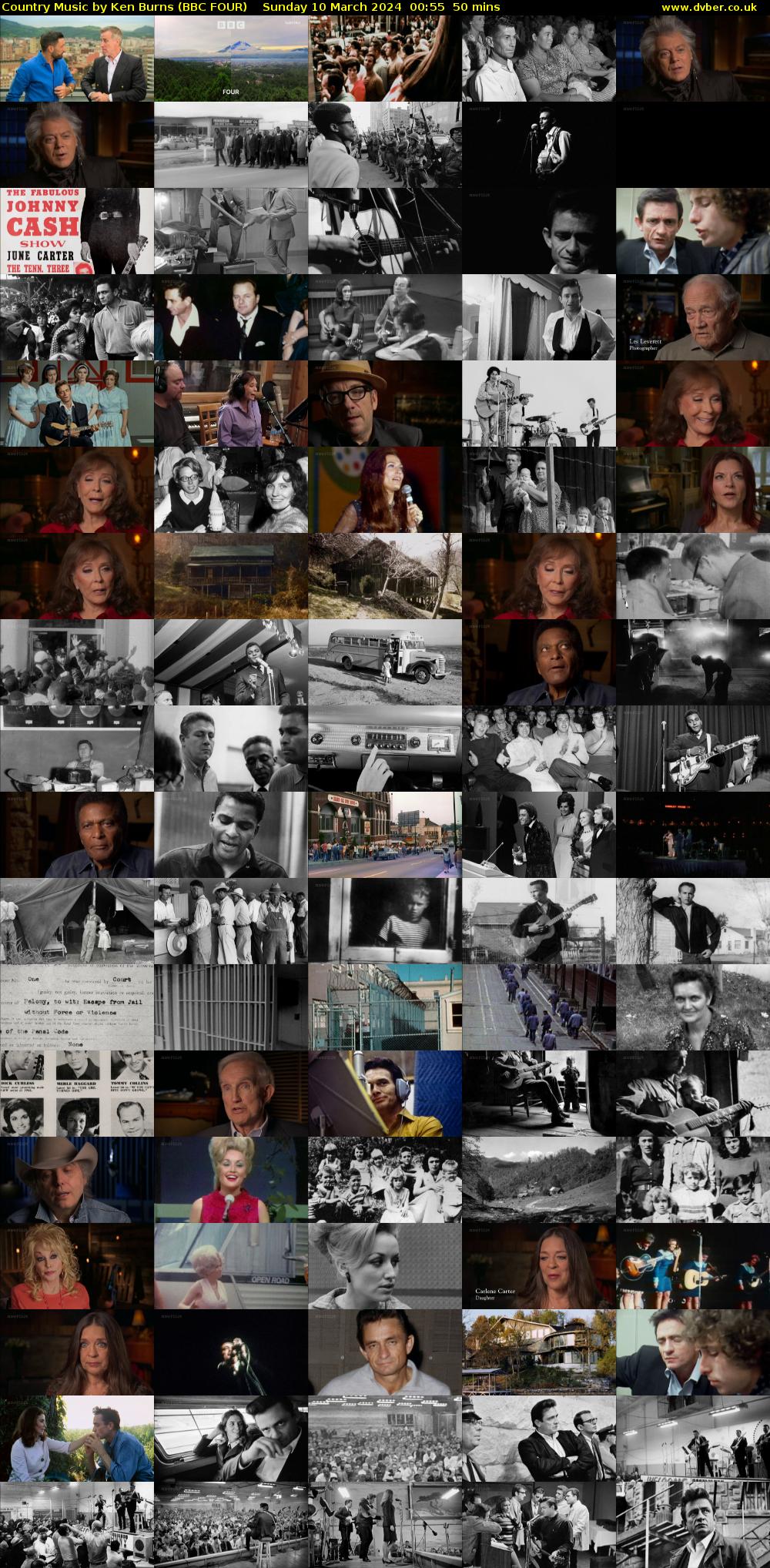 Country Music by Ken Burns (BBC FOUR) Sunday 10 March 2024 00:55 - 01:45