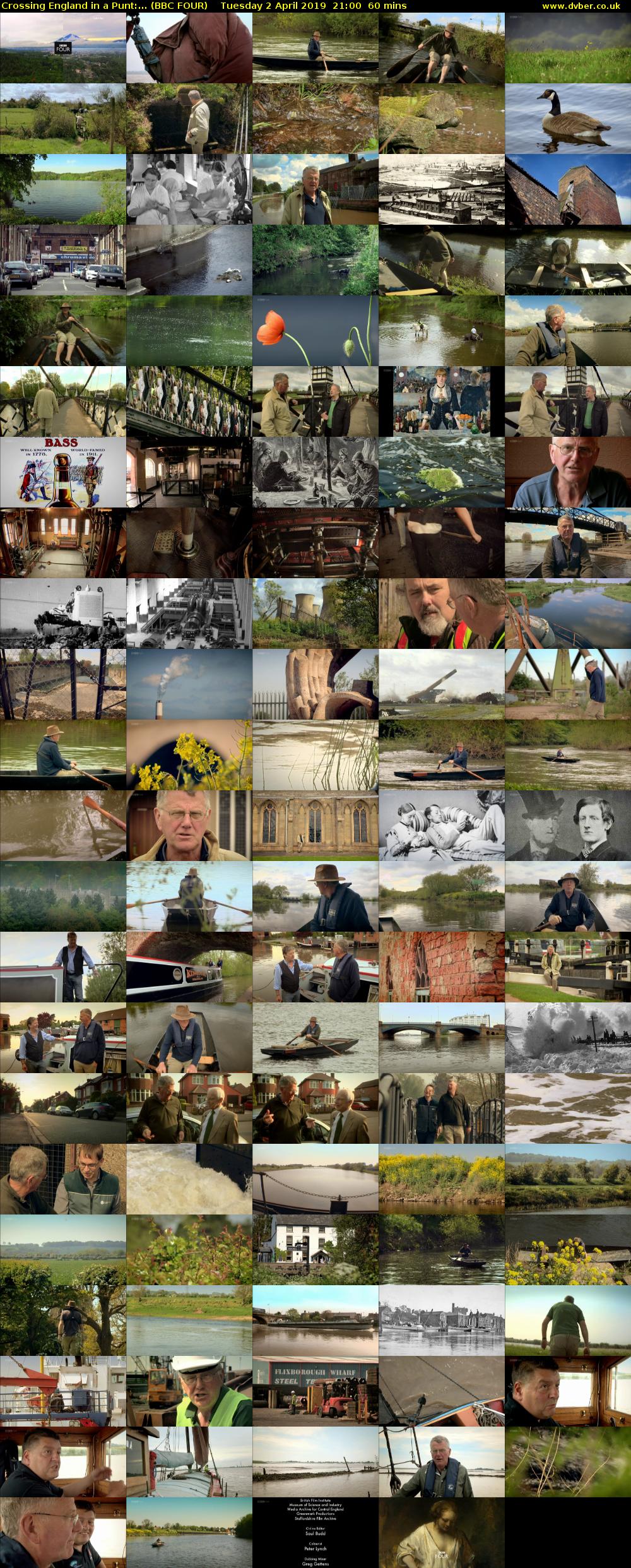 Crossing England in a Punt:... (BBC FOUR) Tuesday 2 April 2019 21:00 - 22:00