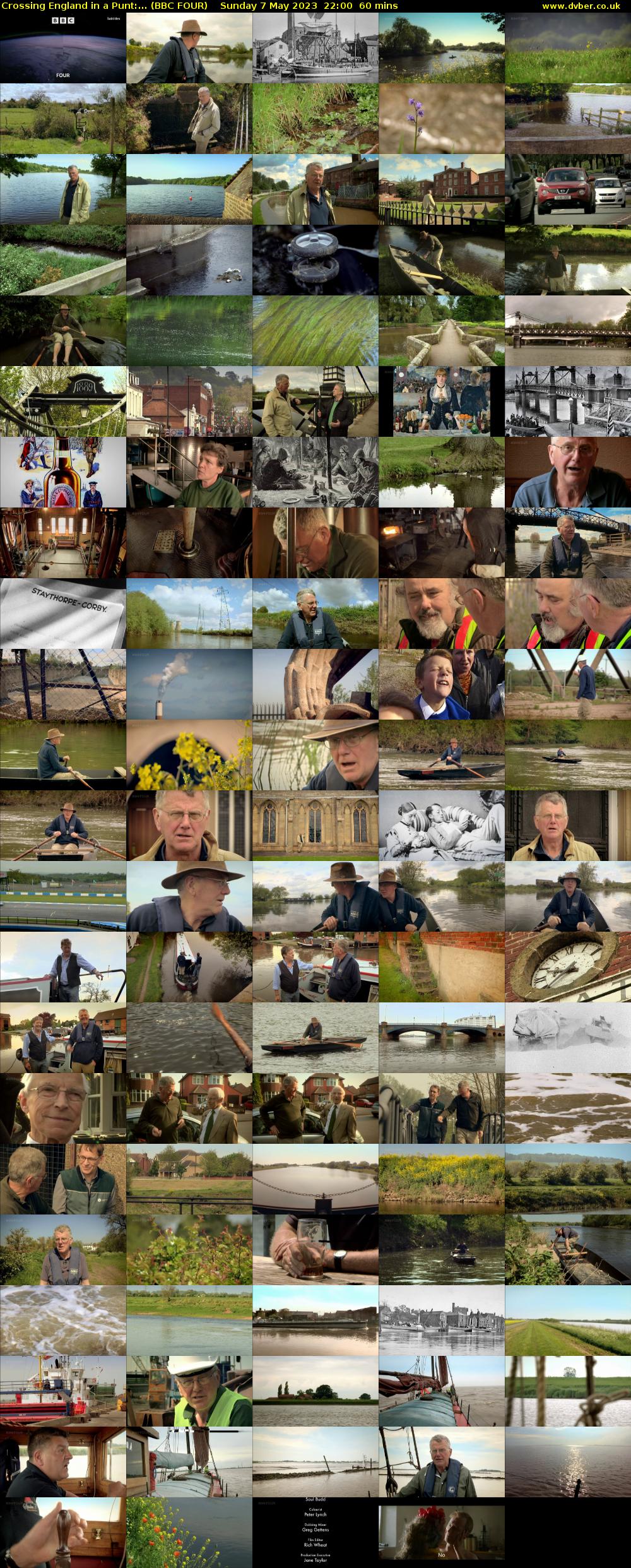 Crossing England in a Punt:... (BBC FOUR) Sunday 7 May 2023 22:00 - 23:00