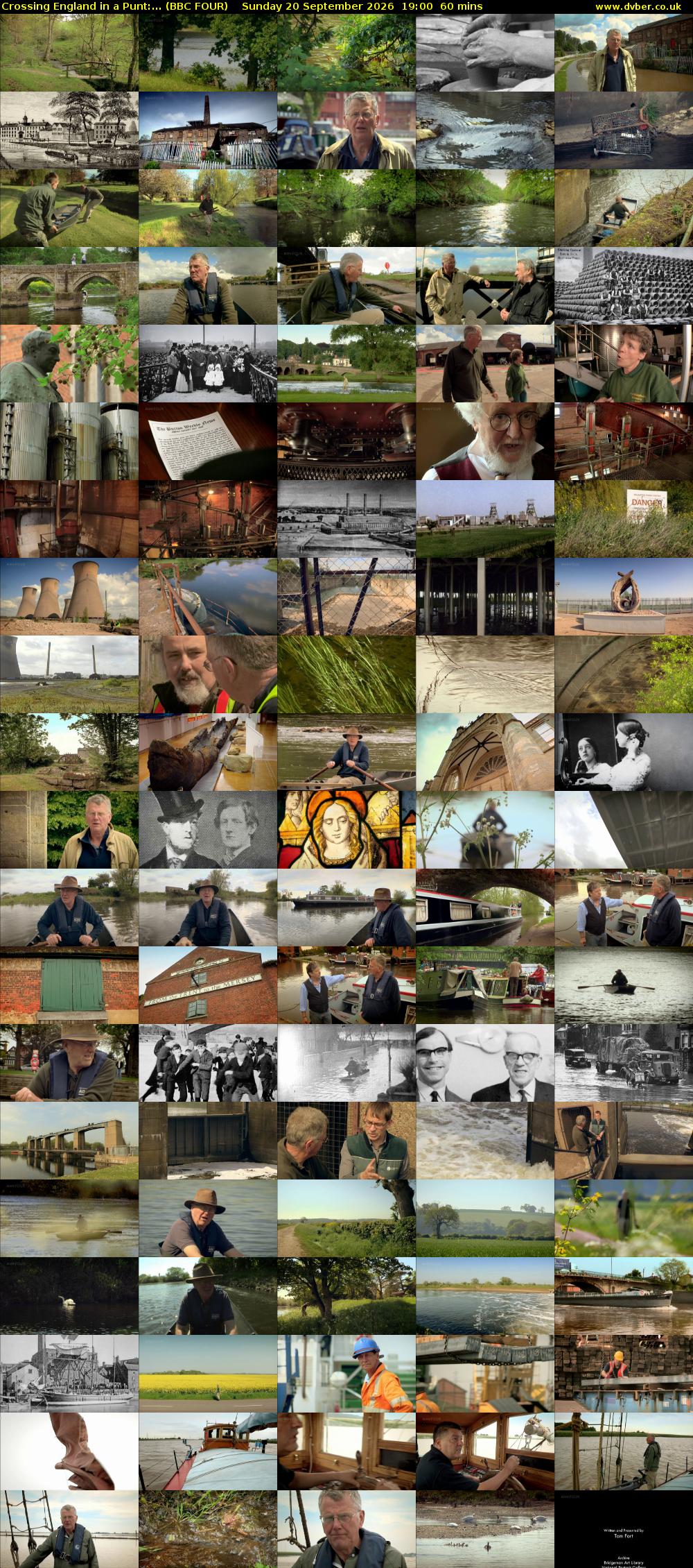 Crossing England in a Punt:... (BBC FOUR) Sunday 20 September 2026 19:00 - 20:00
