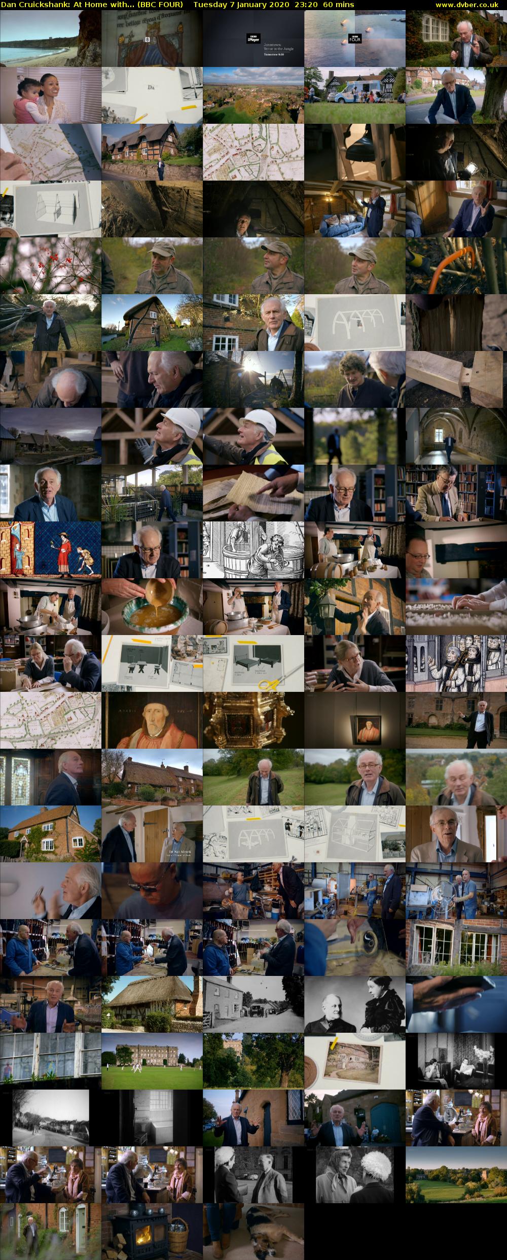 Dan Cruickshank: At Home with... (BBC FOUR) Tuesday 7 January 2020 23:20 - 00:20