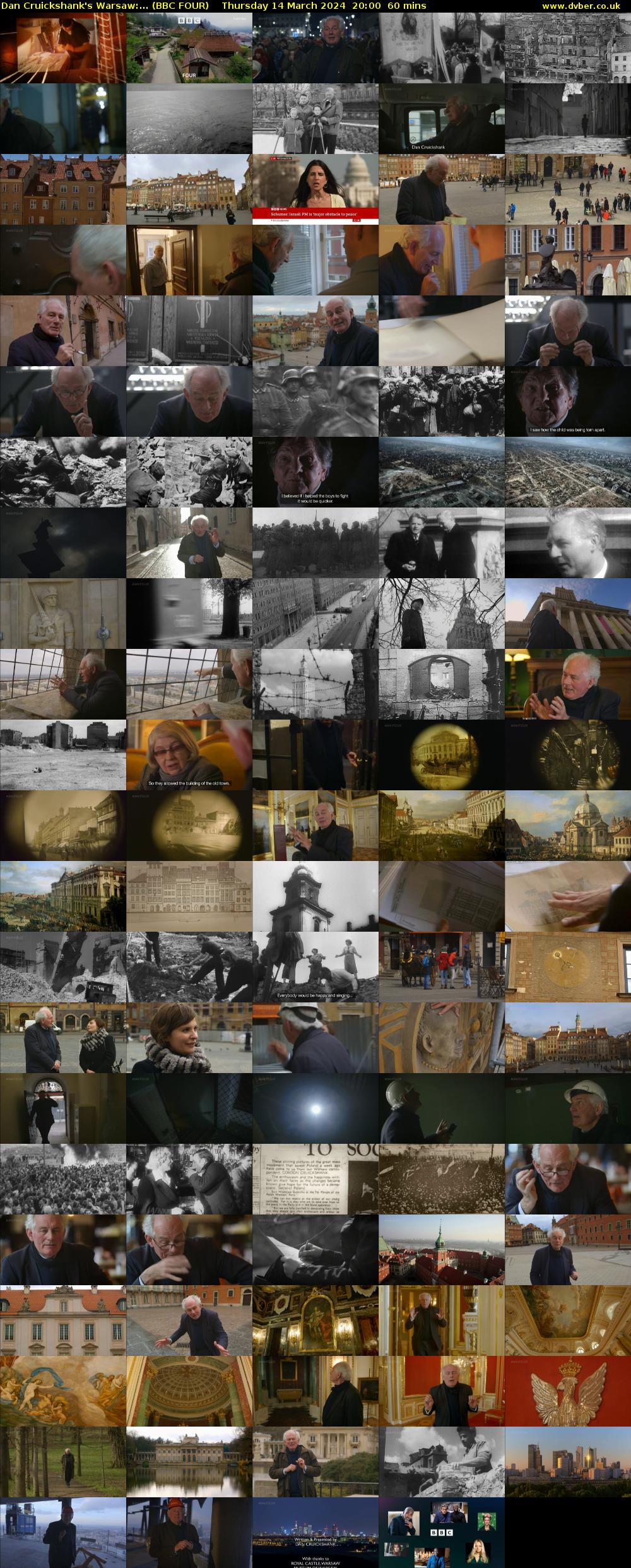 Dan Cruickshank's Warsaw:... (BBC FOUR) Thursday 14 March 2024 20:00 - 21:00
