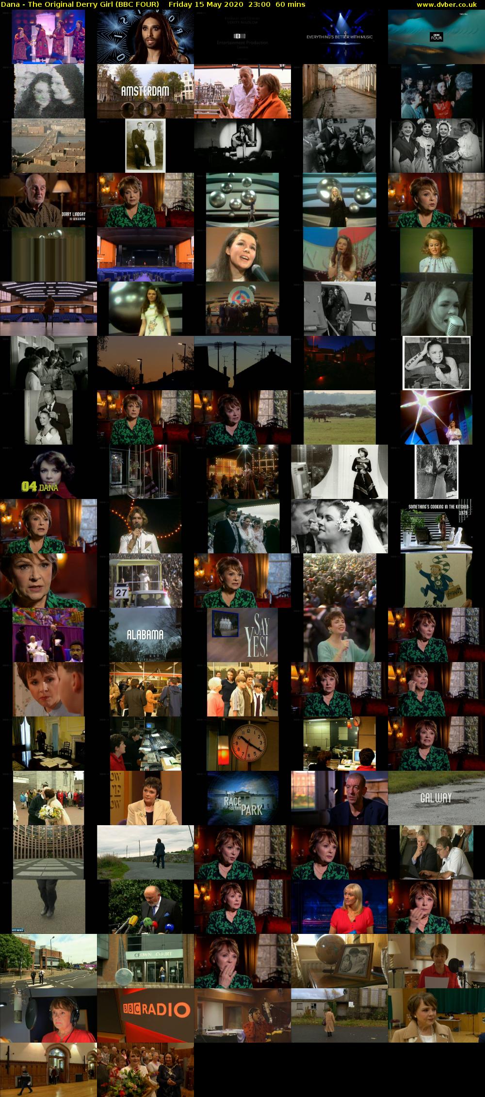 Dana - The Original Derry Girl (BBC FOUR) Friday 15 May 2020 23:00 - 00:00