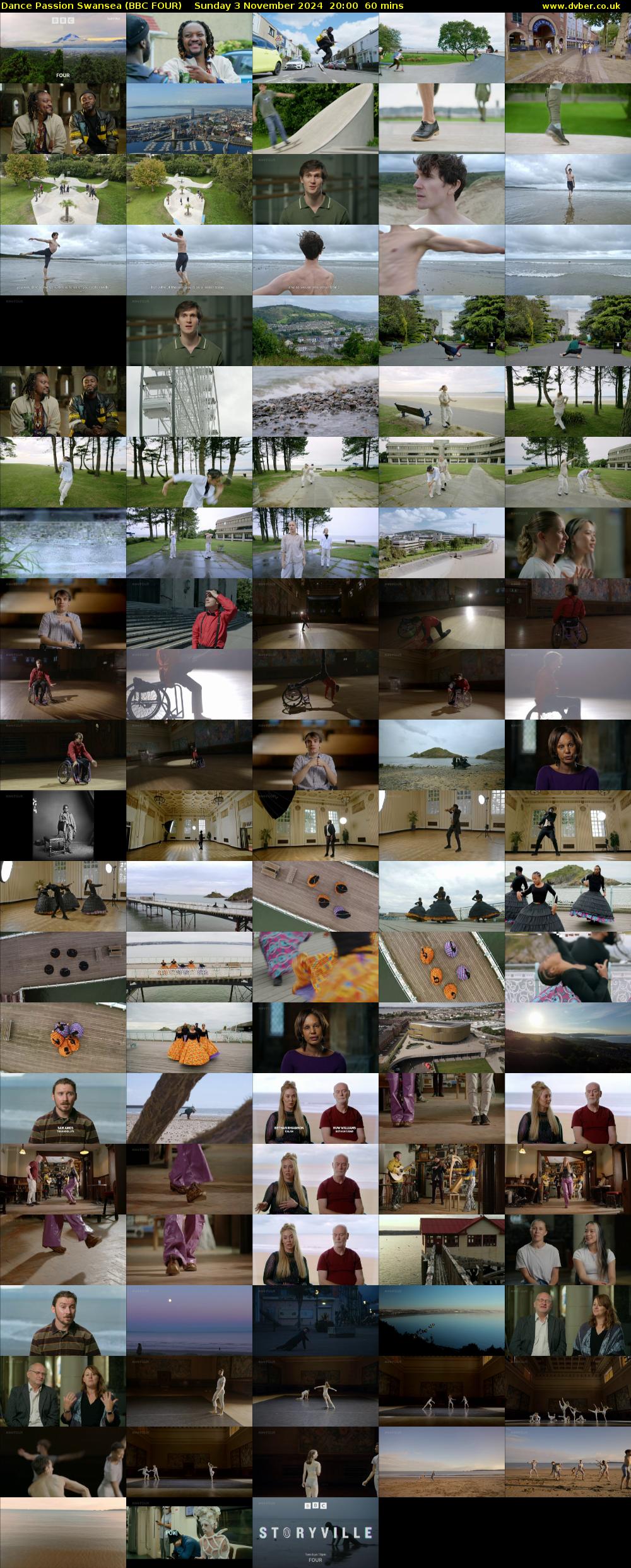 Dance Passion Swansea (BBC FOUR) Sunday 3 November 2024 20:00 - 21:00