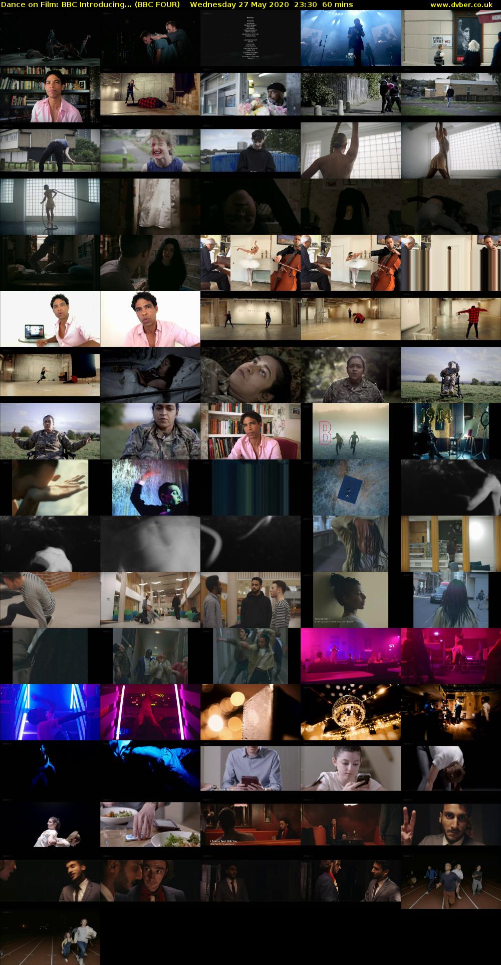 Dance on Film: BBC Introducing... (BBC FOUR) Wednesday 27 May 2020 23:30 - 00:30