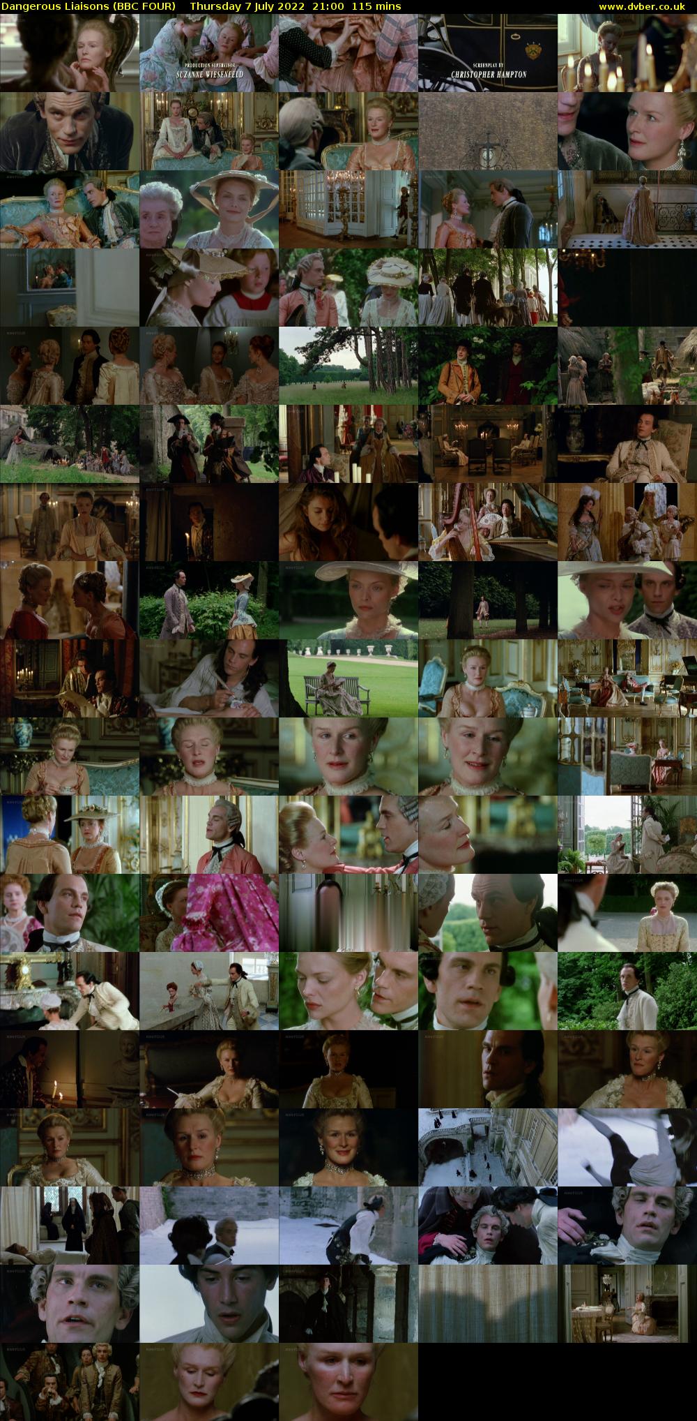Dangerous Liaisons (BBC FOUR) Thursday 7 July 2022 21:00 - 22:55