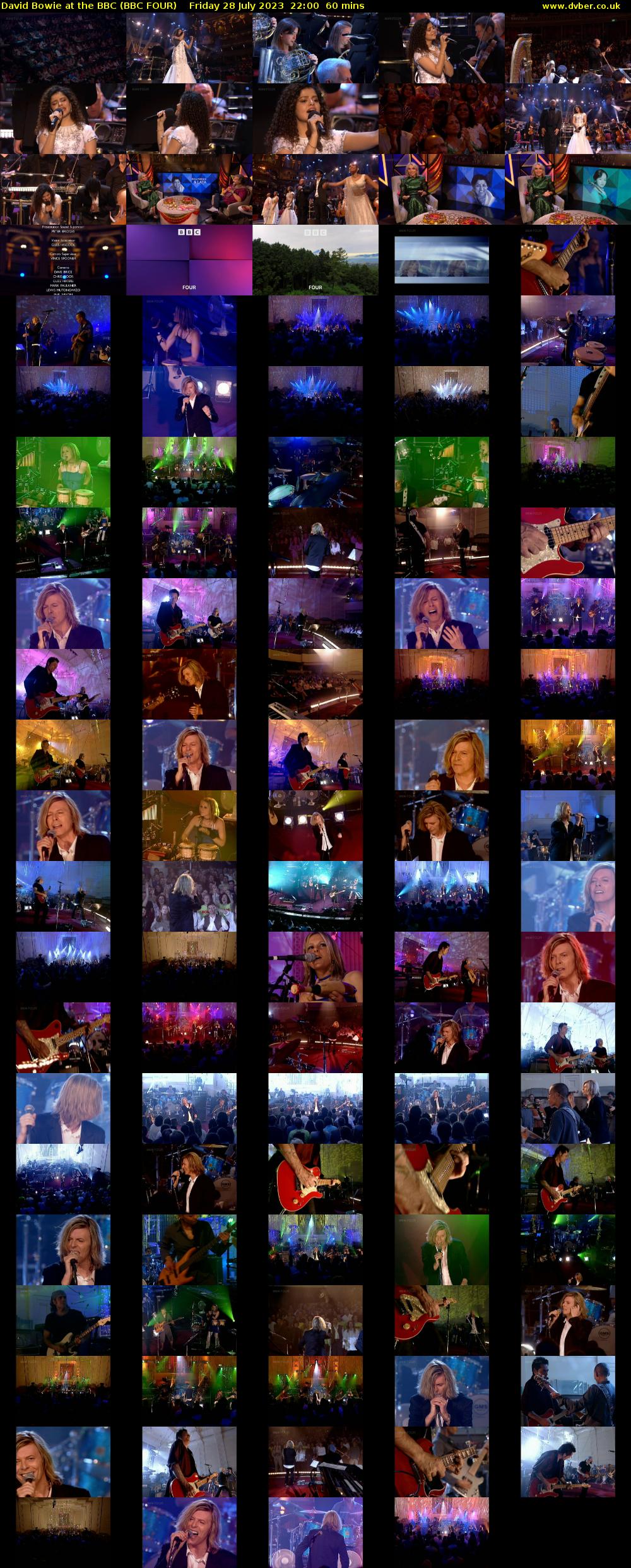 David Bowie at the BBC (BBC FOUR) Friday 28 July 2023 22:00 - 23:00