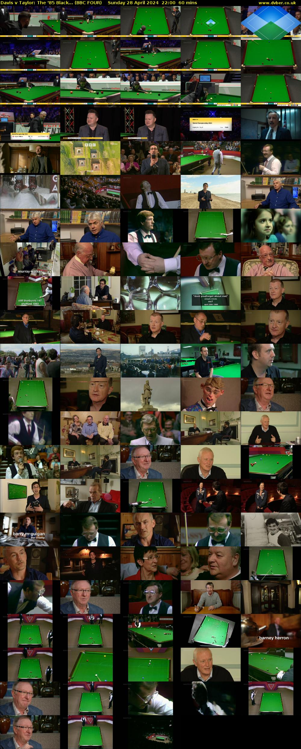 Davis v Taylor: The '85 Black... (BBC FOUR) Sunday 28 April 2024 22:00 - 23:00