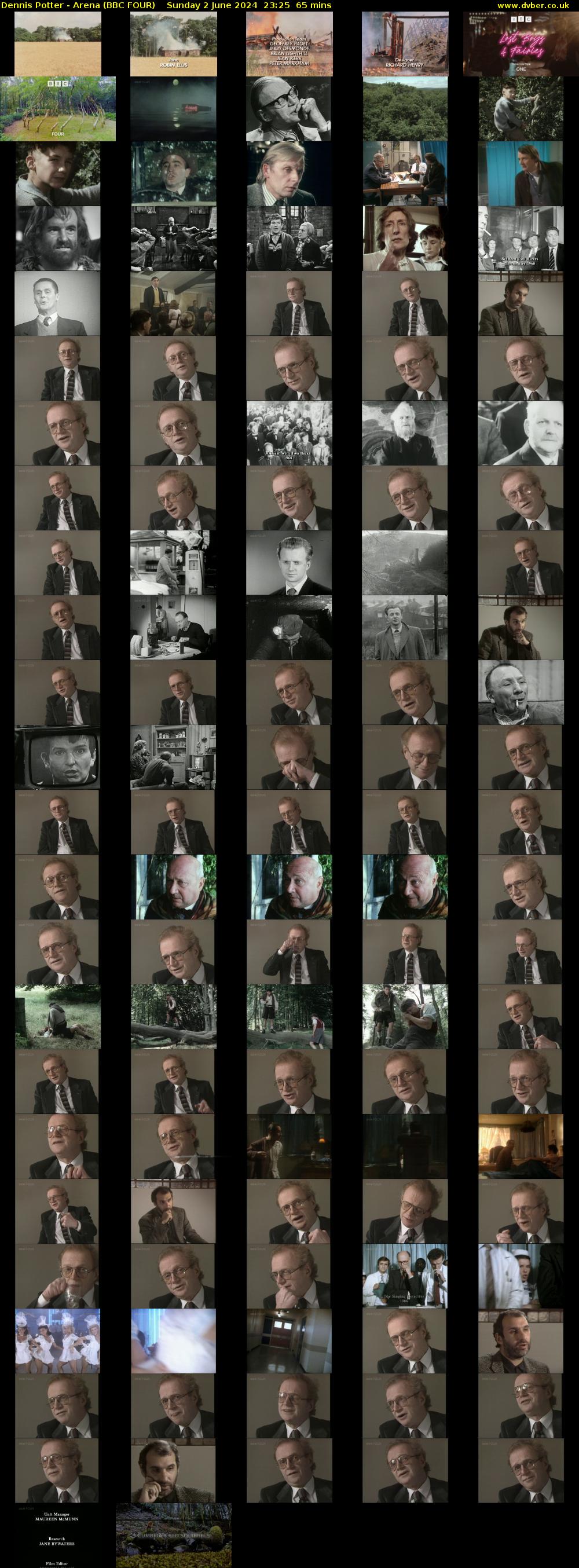 Dennis Potter - Arena (BBC FOUR) Sunday 2 June 2024 23:25 - 00:30