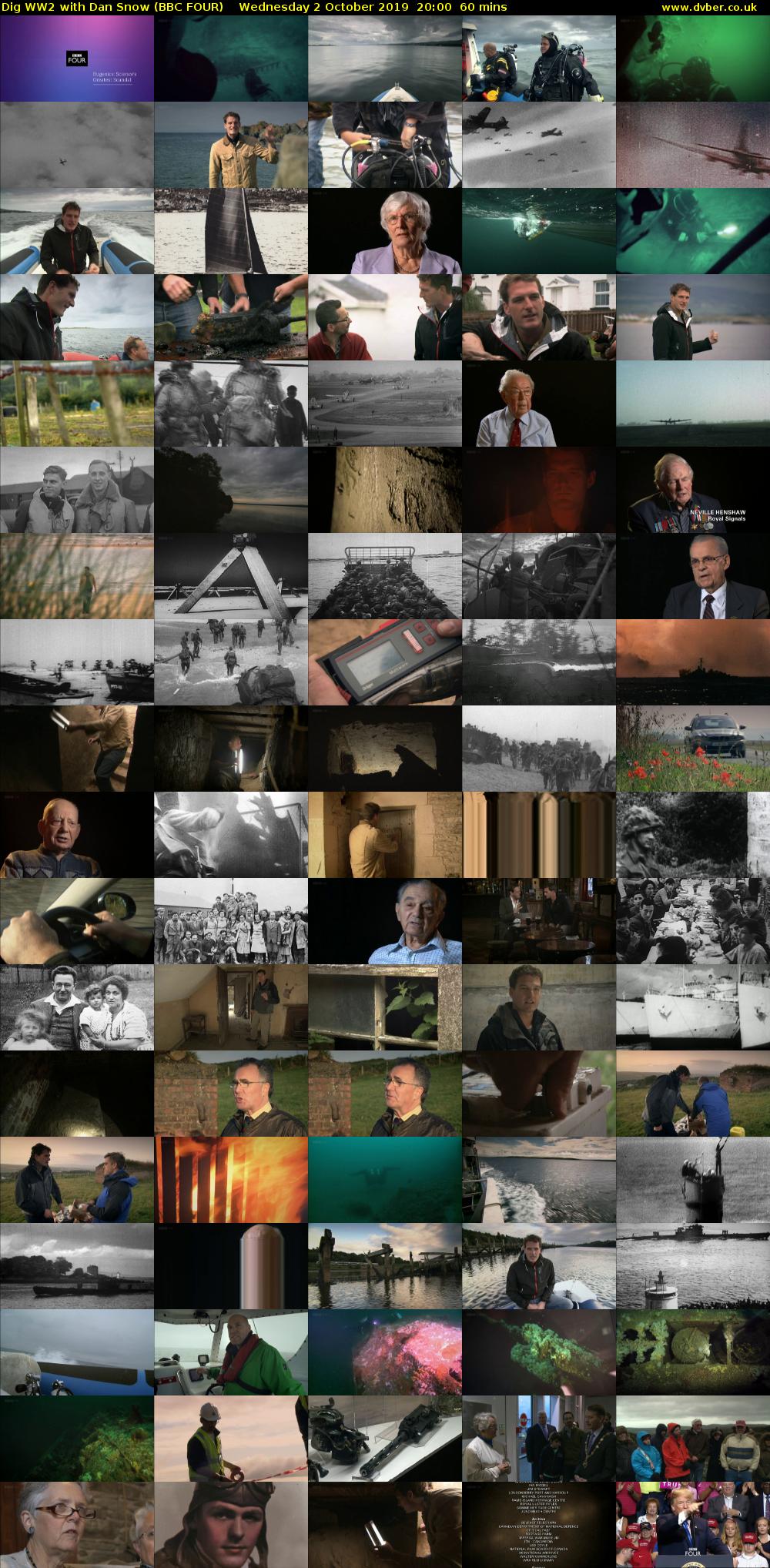 Dig WW2 with Dan Snow (BBC FOUR) Wednesday 2 October 2019 20:00 - 21:00