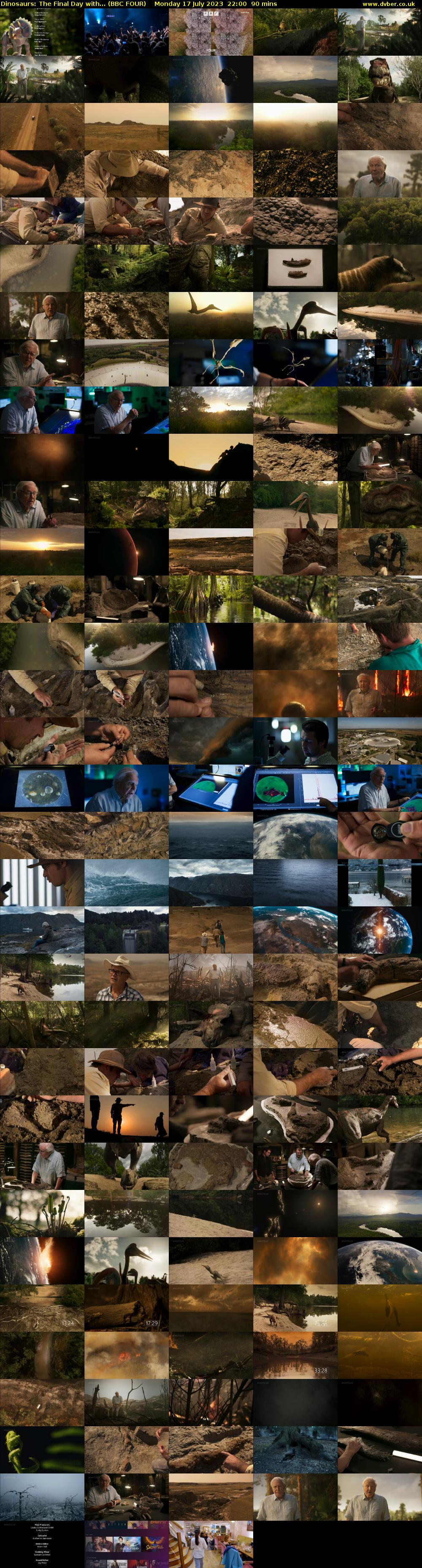 Dinosaurs: The Final Day with... (BBC FOUR) Monday 17 July 2023 22:00 - 23:30