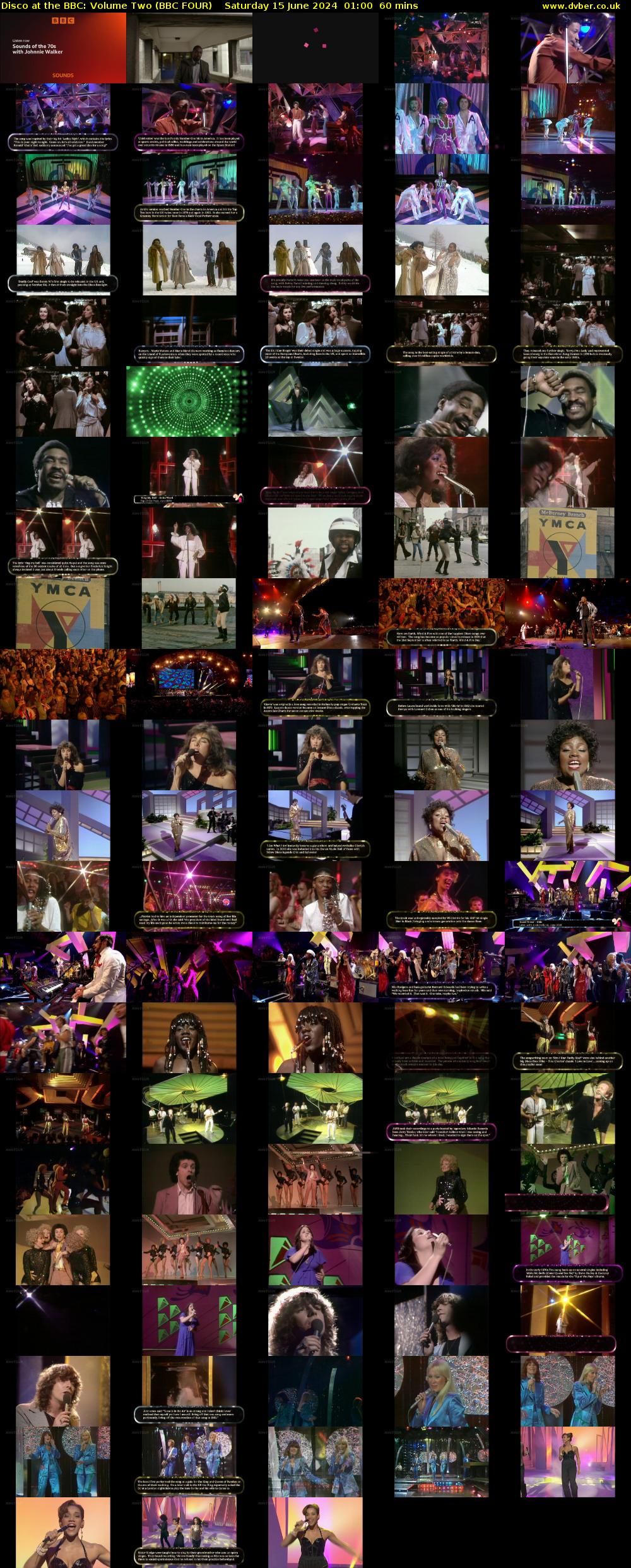 Disco at the BBC: Volume Two (BBC FOUR) Saturday 15 June 2024 01:00 - 02:00