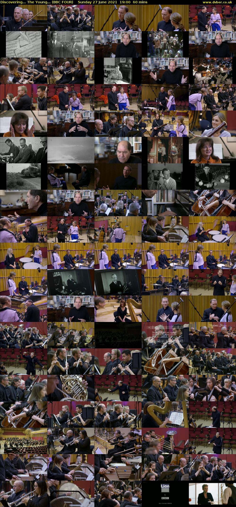 Discovering... The Young... (BBC FOUR) Sunday 27 June 2021 19:00 - 20:00