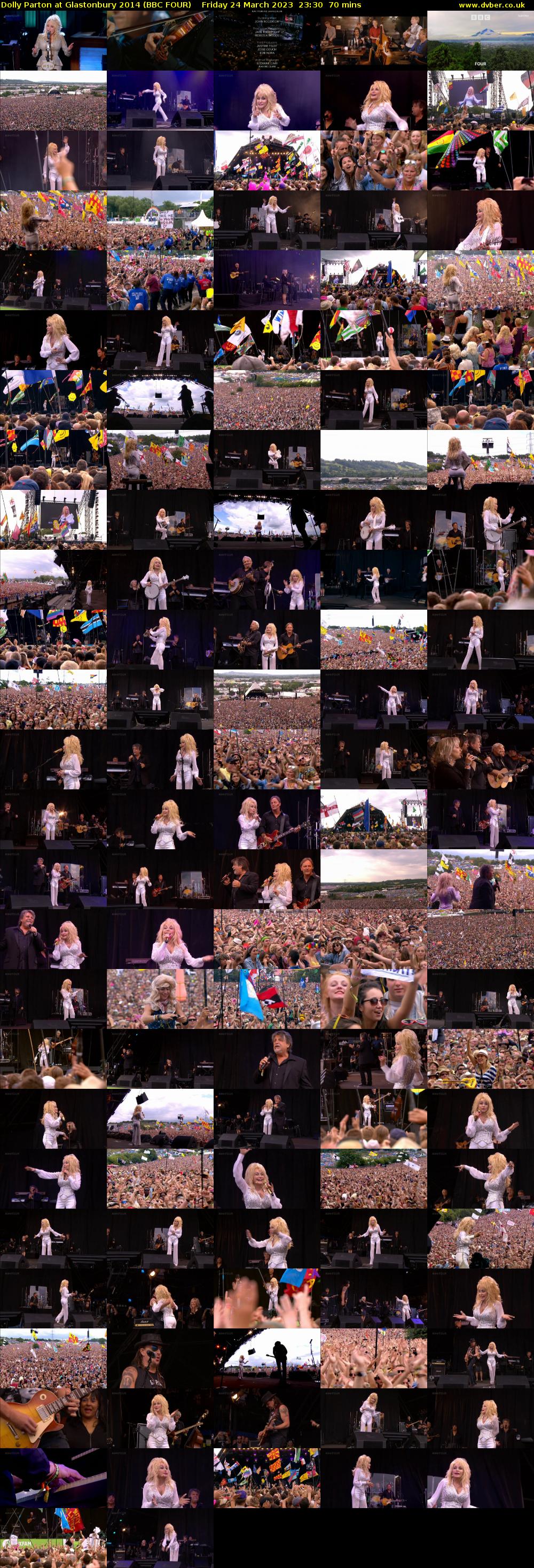 Dolly Parton at Glastonbury 2014 (BBC FOUR) Friday 24 March 2023 23:30 - 00:40