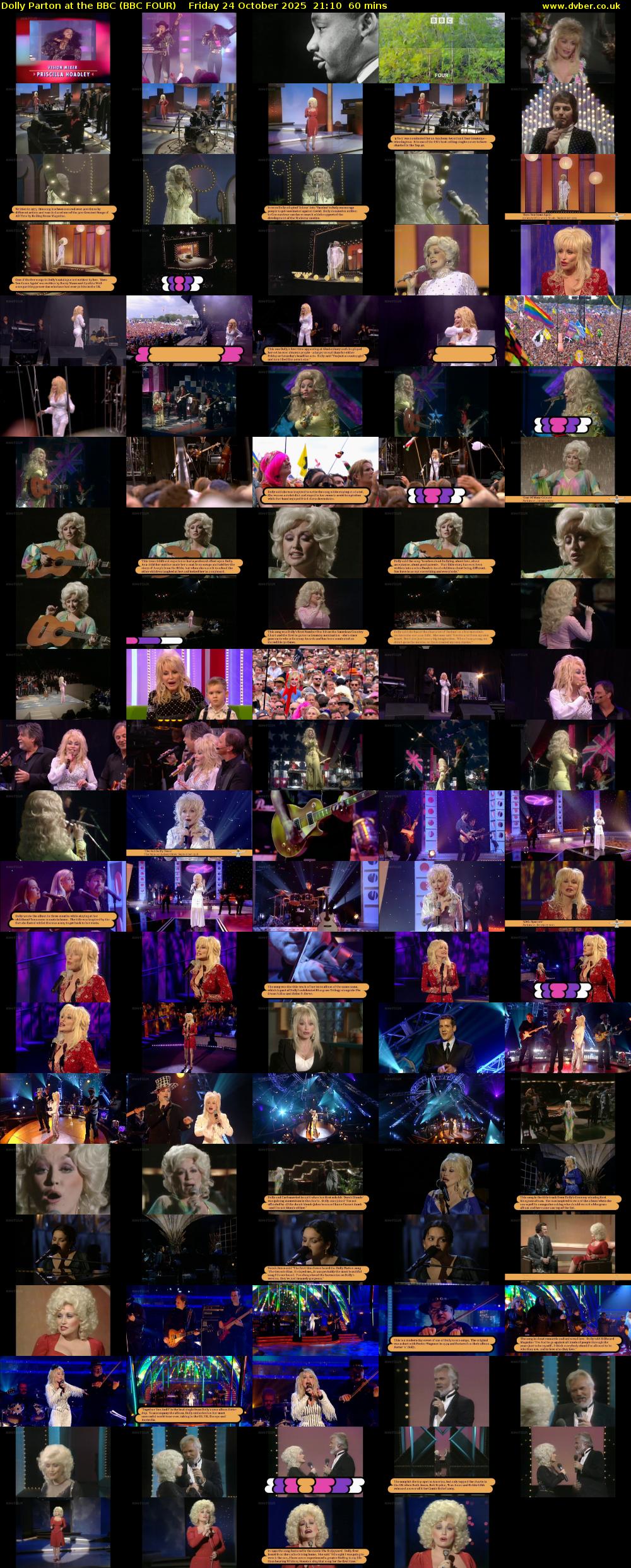 Dolly Parton at the BBC (BBC FOUR) Friday 24 October 2025 21:10 - 22:10