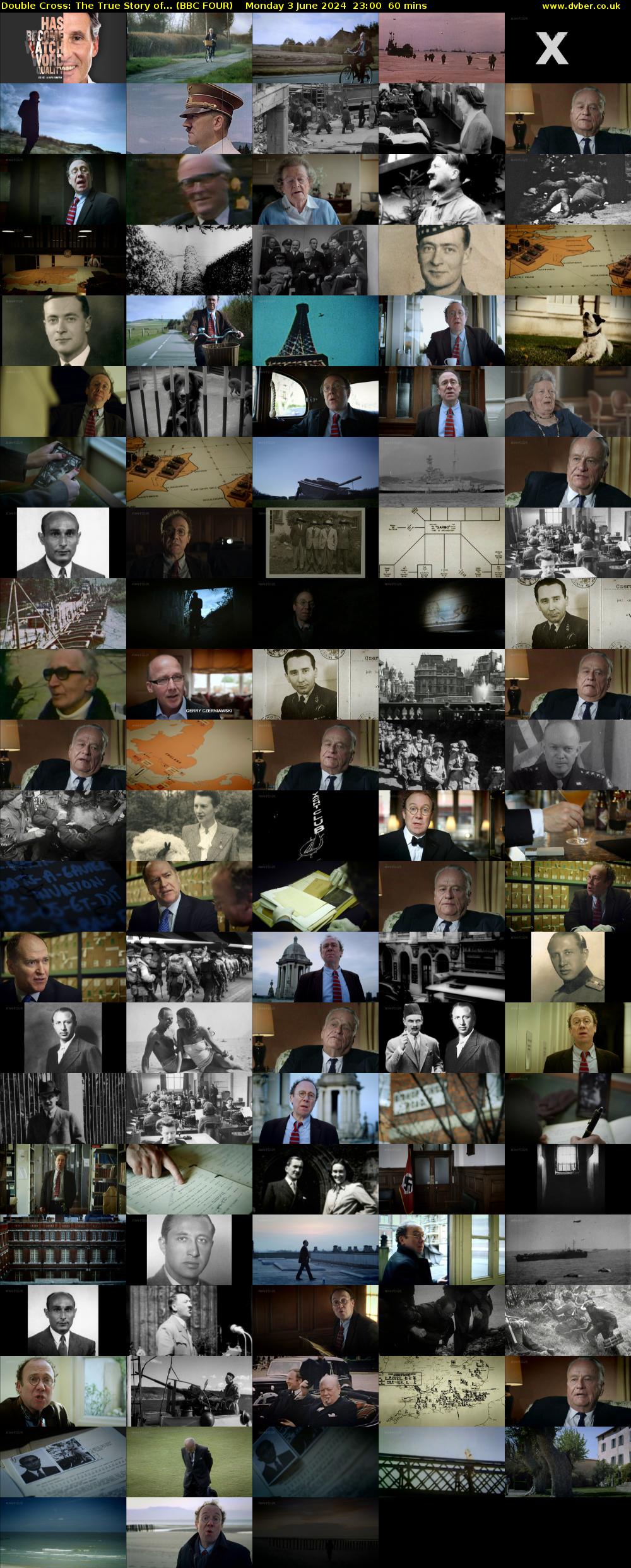 Double Cross: The True Story of... (BBC FOUR) Monday 3 June 2024 23:00 - 00:00