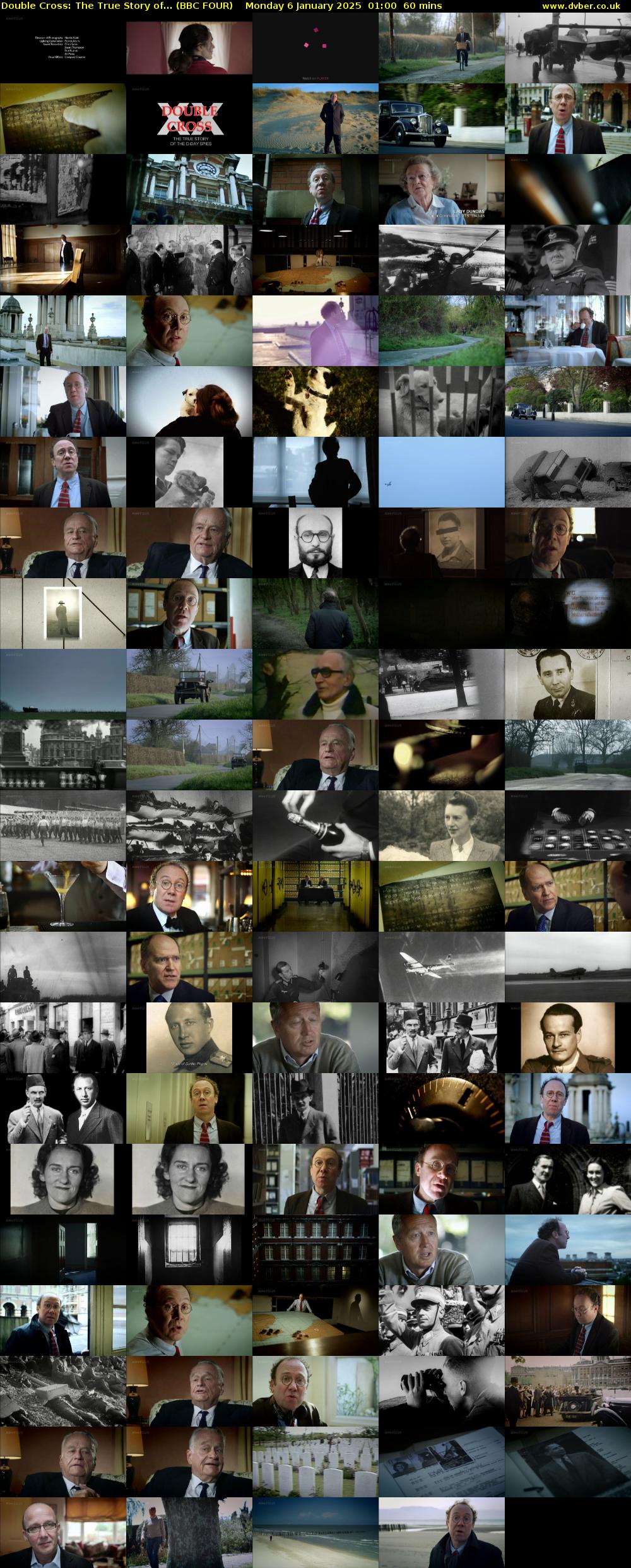 Double Cross: The True Story of... (BBC FOUR) Monday 6 January 2025 01:00 - 02:00