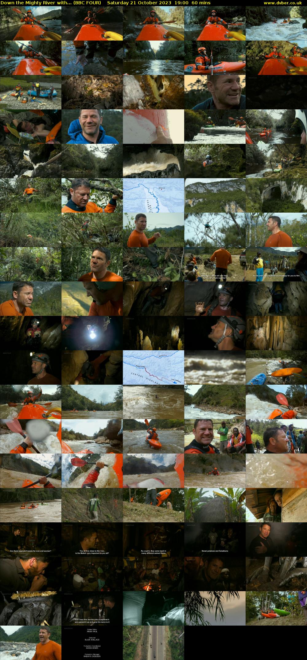 Down the Mighty River with... (BBC FOUR) Saturday 21 October 2023 19:00 - 20:00
