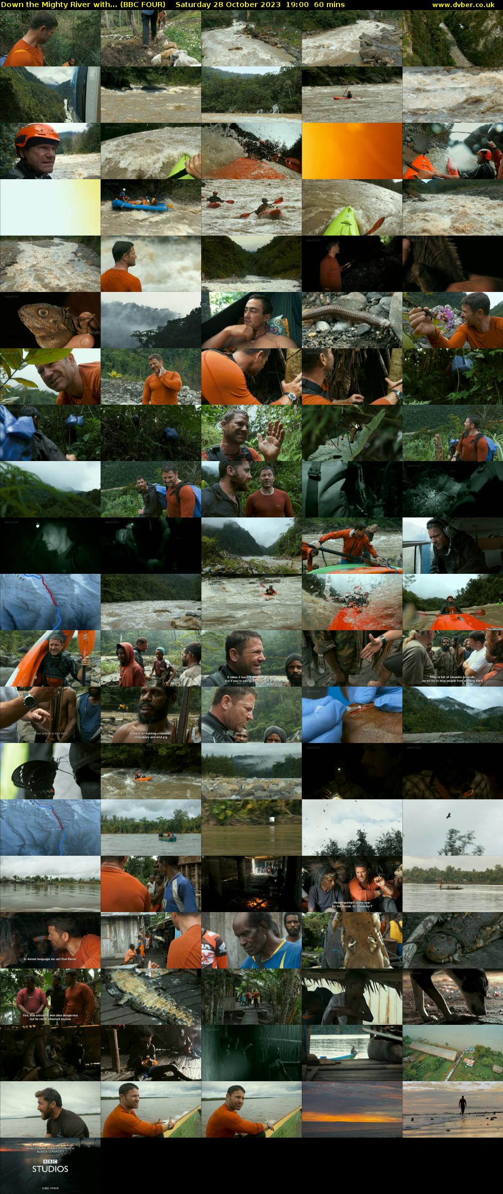 Down the Mighty River with... (BBC FOUR) Saturday 28 October 2023 19:00 - 20:00