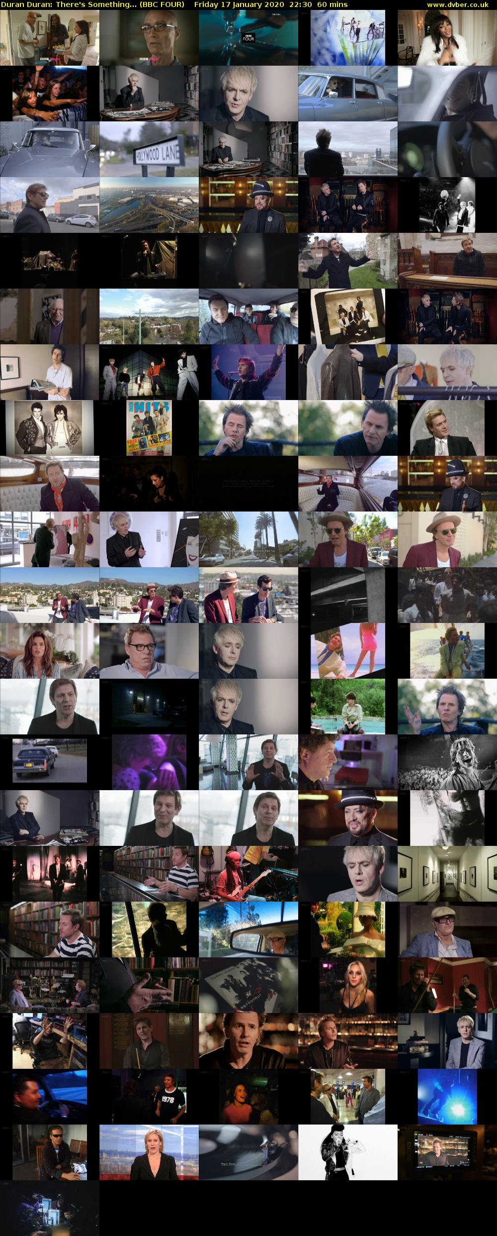 Duran Duran: There's Something... (BBC FOUR) Friday 17 January 2020 22:30 - 23:30
