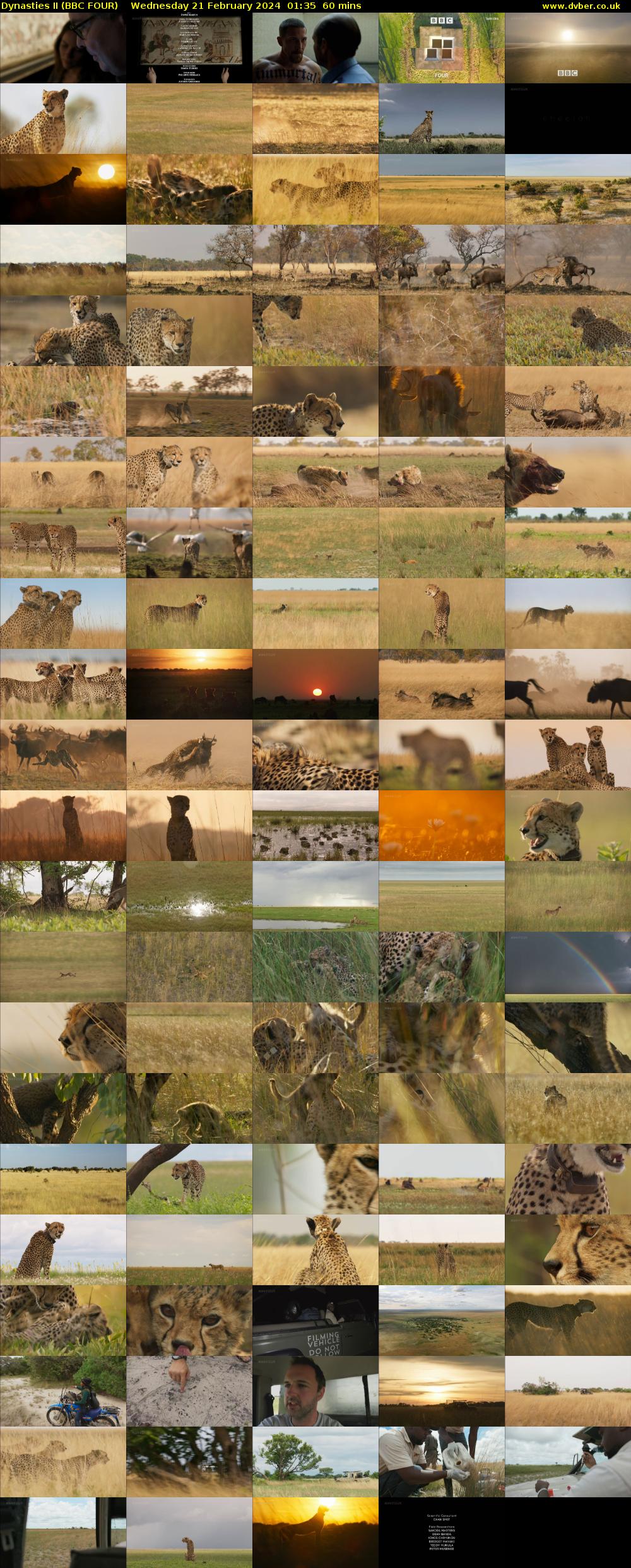Dynasties II (BBC FOUR) Wednesday 21 February 2024 01:35 - 02:35