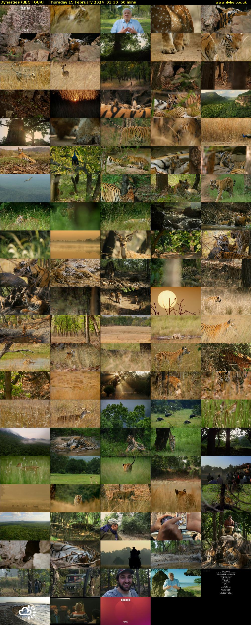 Dynasties (BBC FOUR) Thursday 15 February 2024 01:30 - 02:30