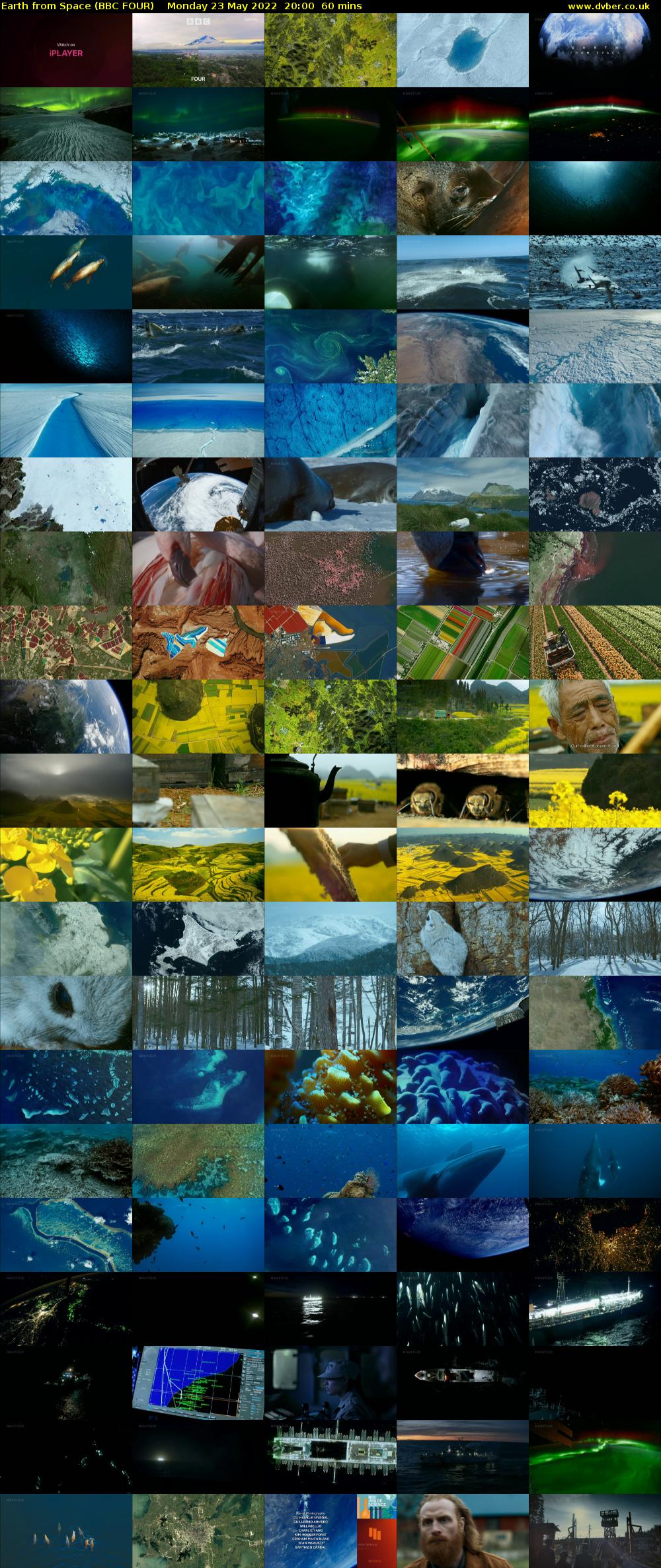 Earth from Space (BBC FOUR) Monday 23 May 2022 20:00 - 21:00