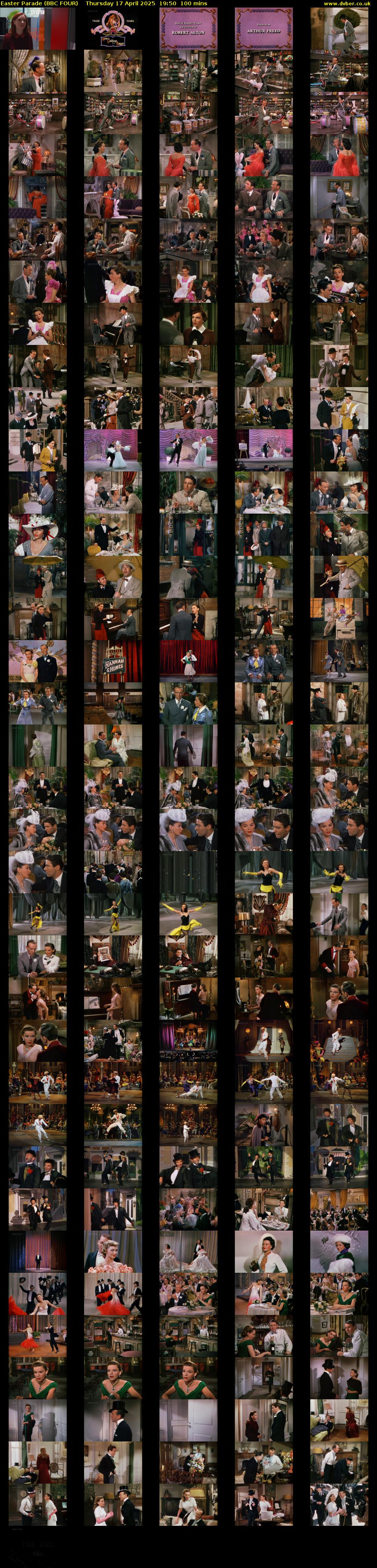Easter Parade (BBC FOUR) Thursday 17 April 2025 19:50 - 21:30