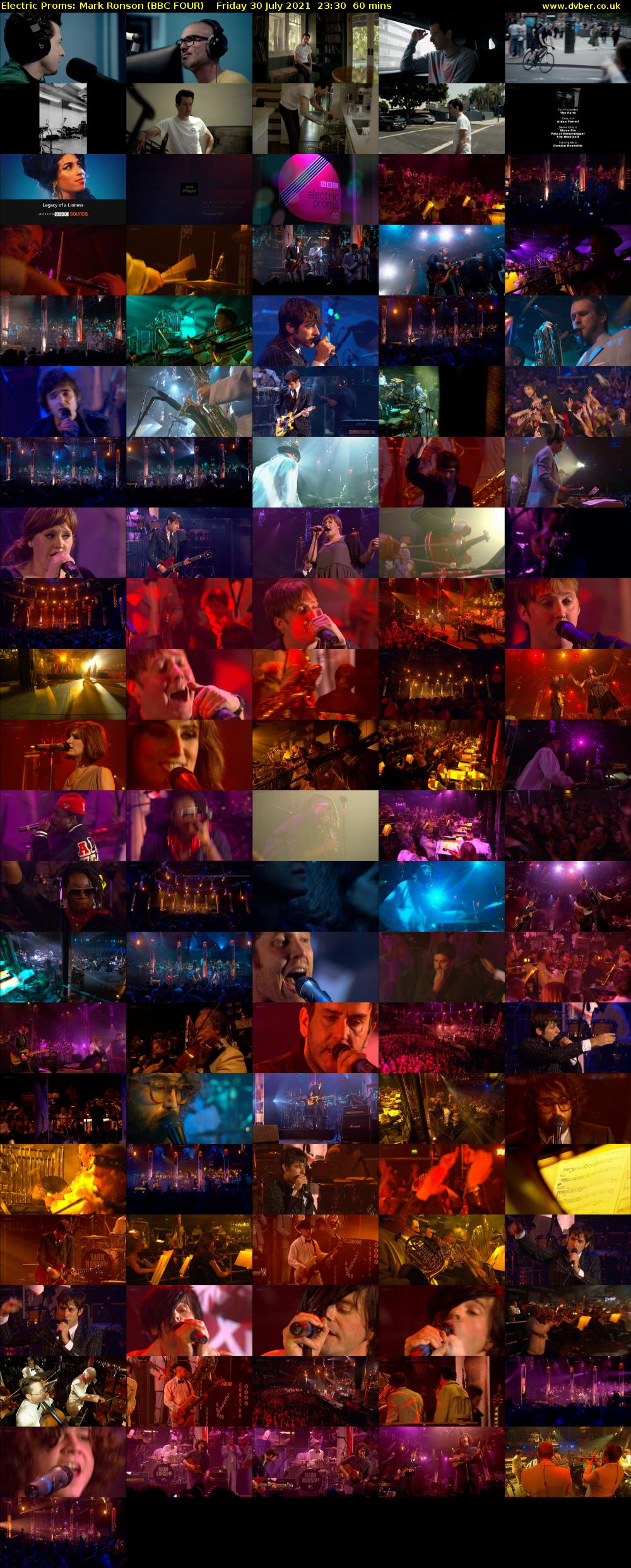 Electric Proms: Mark Ronson (BBC FOUR) Friday 30 July 2021 23:30 - 00:30