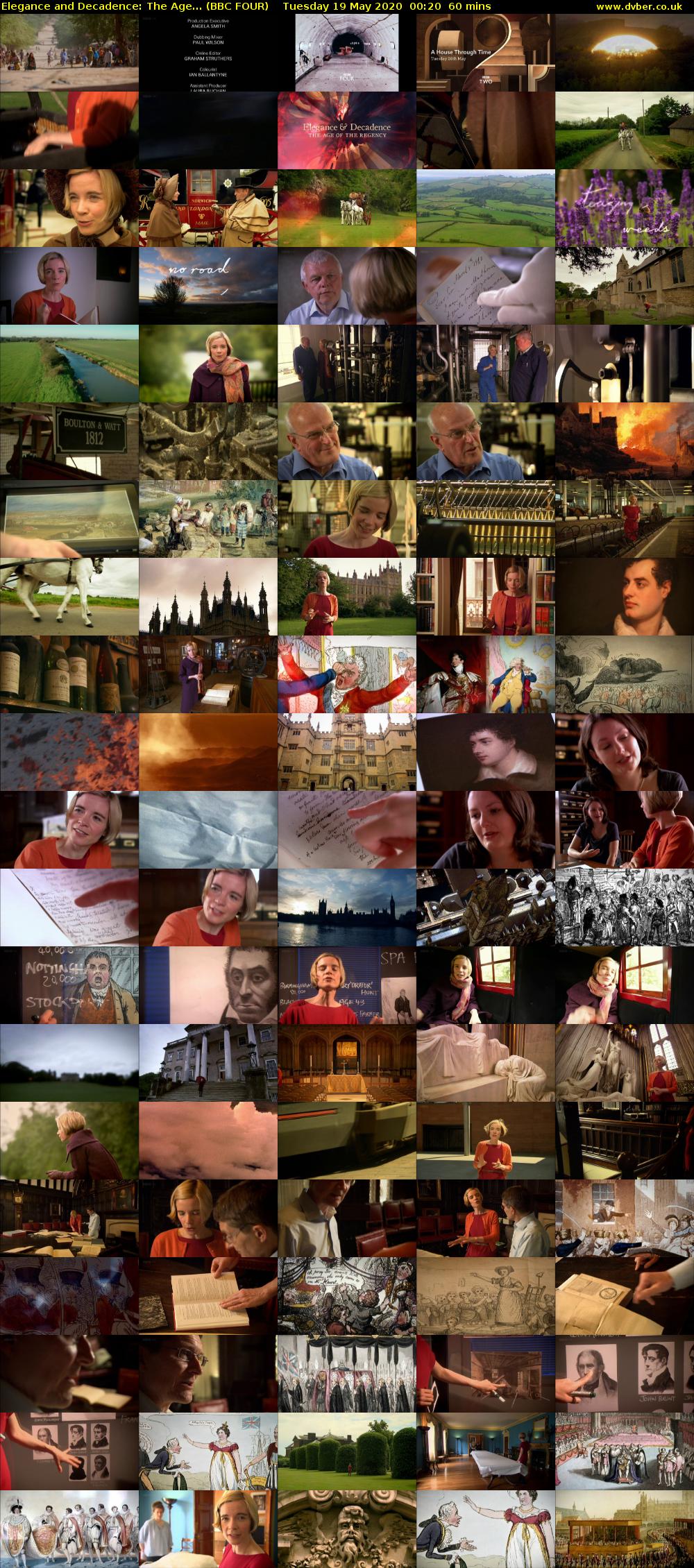 Elegance and Decadence: The Age... (BBC FOUR) Tuesday 19 May 2020 00:20 - 01:20