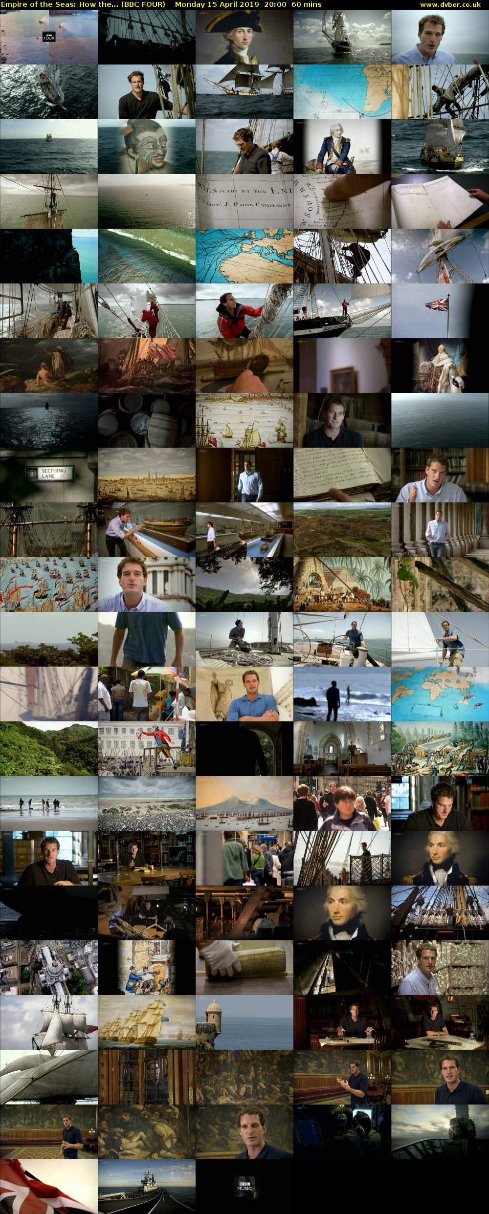 Empire of the Seas: How the... (BBC FOUR) Monday 15 April 2019 20:00 - 21:00