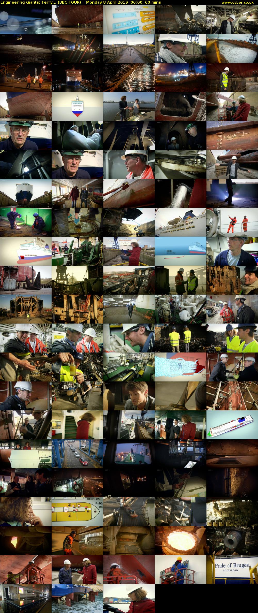 Engineering Giants: Ferry... (BBC FOUR) Monday 8 April 2019 00:00 - 01:00