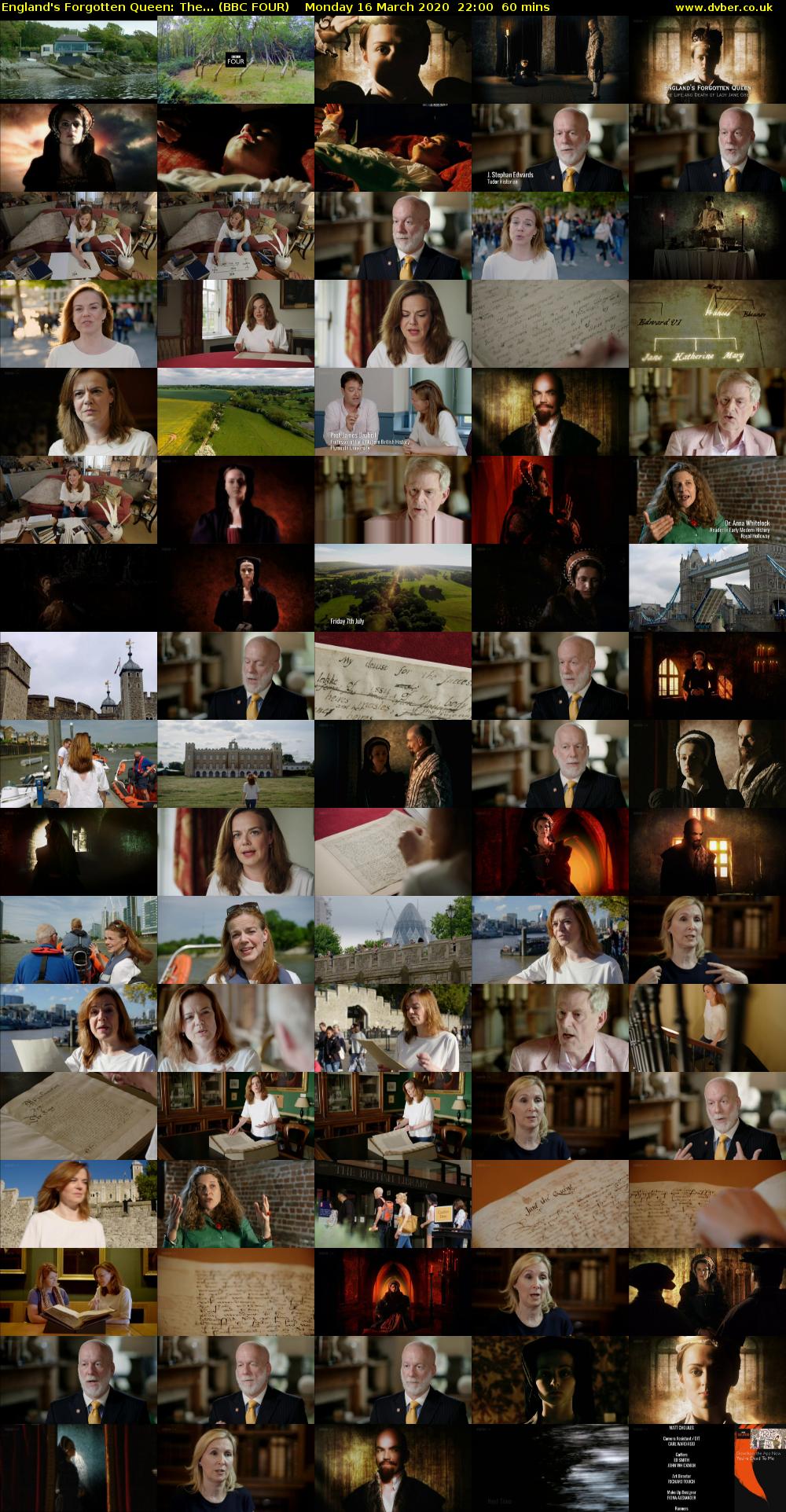 England's Forgotten Queen: The... (BBC FOUR) Monday 16 March 2020 22:00 - 23:00