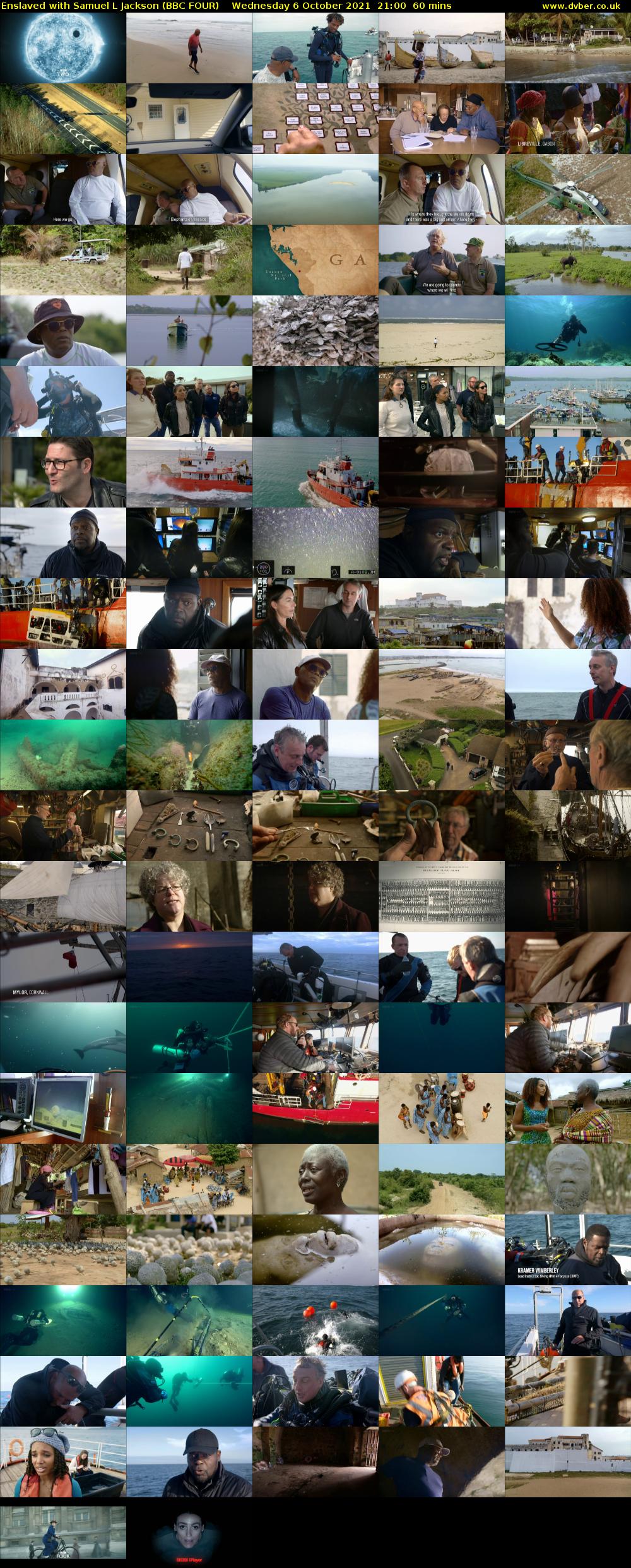 Enslaved with Samuel L Jackson (BBC FOUR) Wednesday 6 October 2021 21:00 - 22:00
