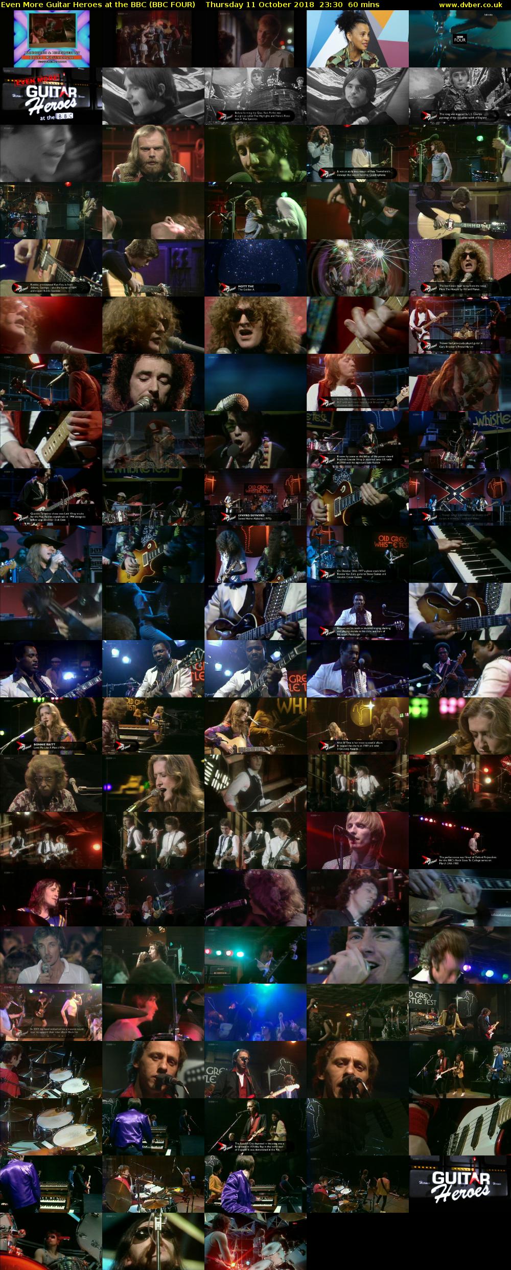 Even More Guitar Heroes at the BBC (BBC FOUR) Thursday 11 October 2018 23:30 - 00:30