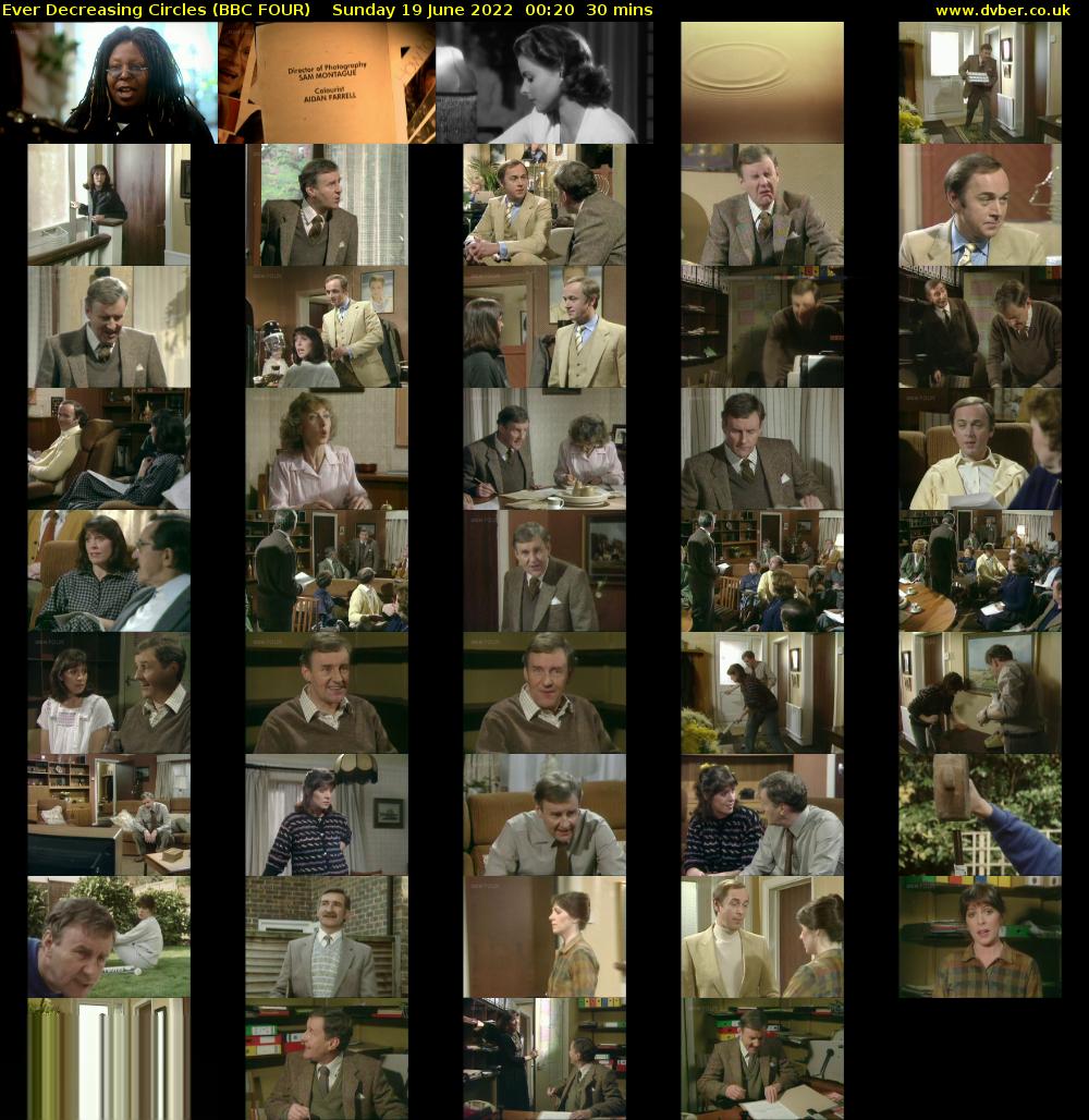 Ever Decreasing Circles (BBC FOUR) Sunday 19 June 2022 00:20 - 00:50