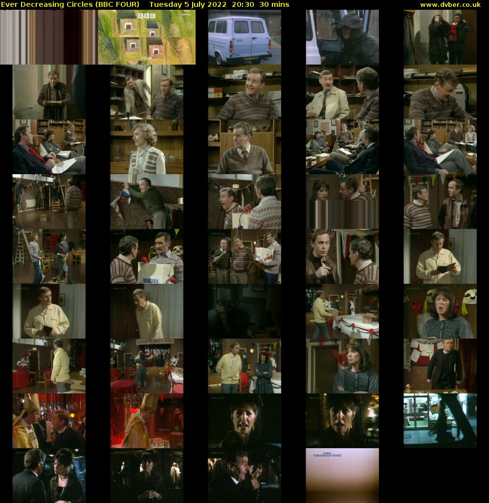 Ever Decreasing Circles (BBC FOUR) Tuesday 5 July 2022 20:30 - 21:00