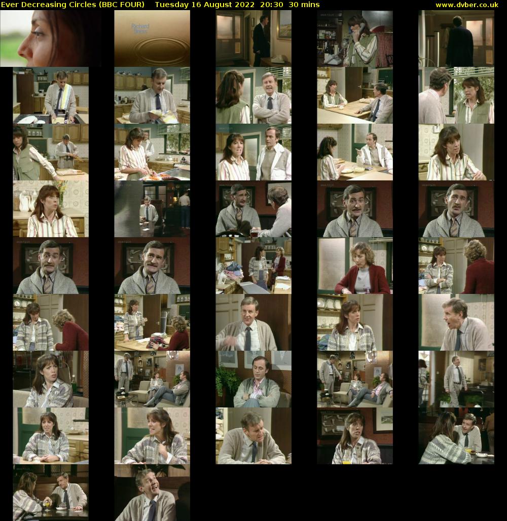 Ever Decreasing Circles (BBC FOUR) Tuesday 16 August 2022 20:30 - 21:00