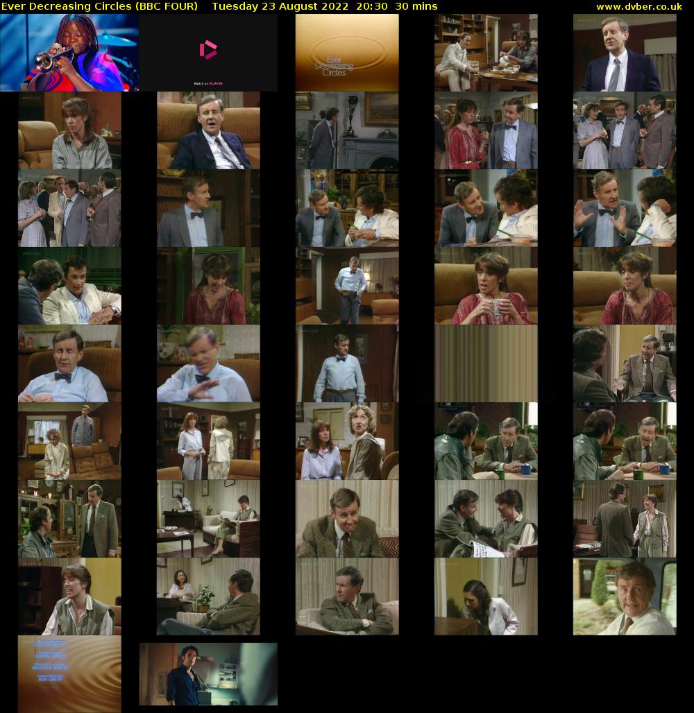Ever Decreasing Circles (BBC FOUR) Tuesday 23 August 2022 20:30 - 21:00