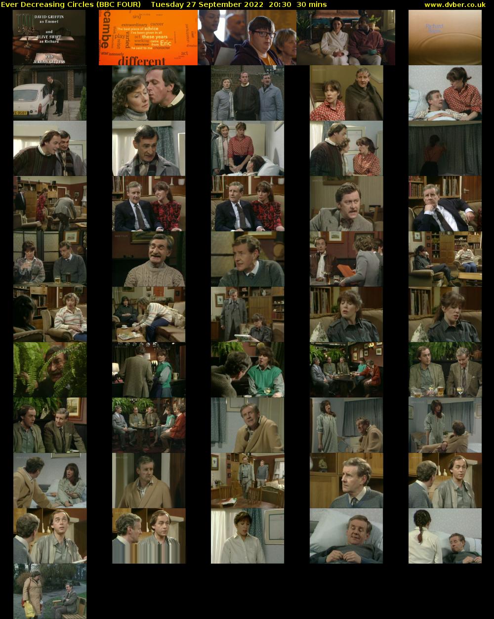 Ever Decreasing Circles (BBC FOUR) Tuesday 27 September 2022 20:30 - 21:00