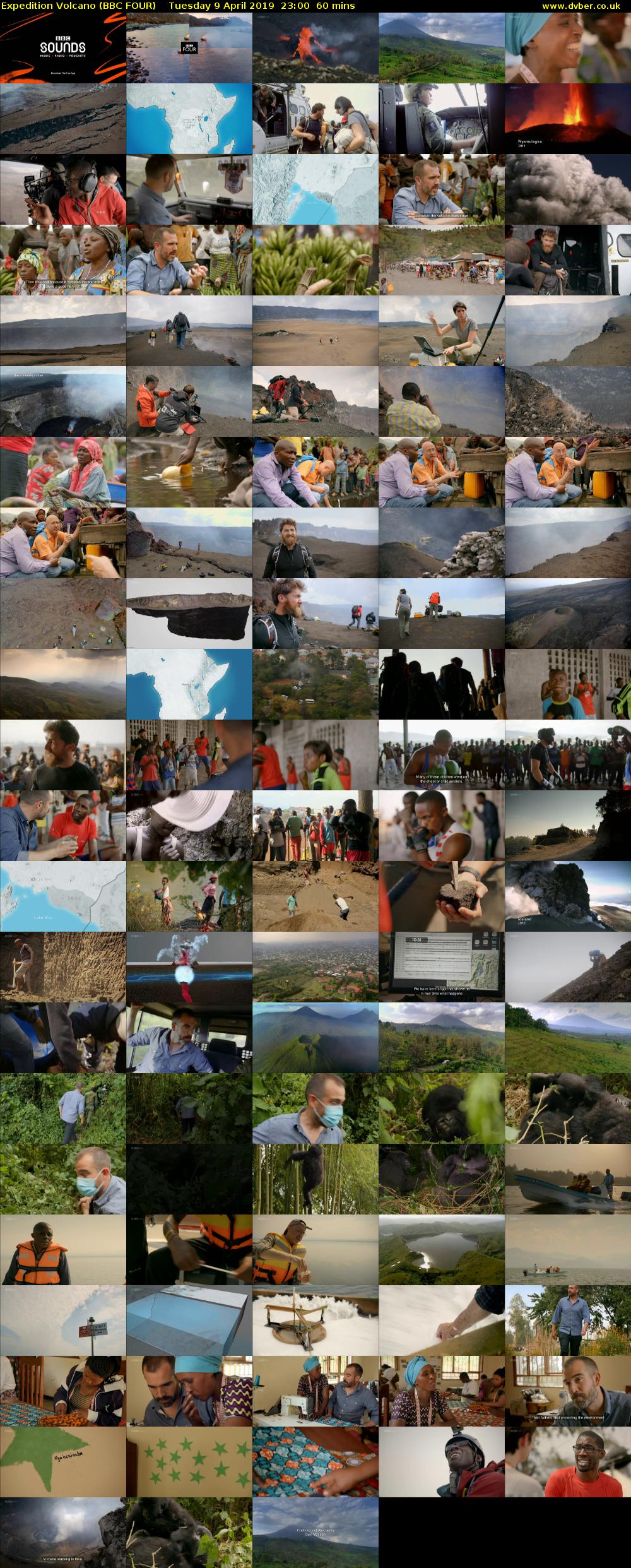 Expedition Volcano (BBC FOUR) Tuesday 9 April 2019 23:00 - 00:00