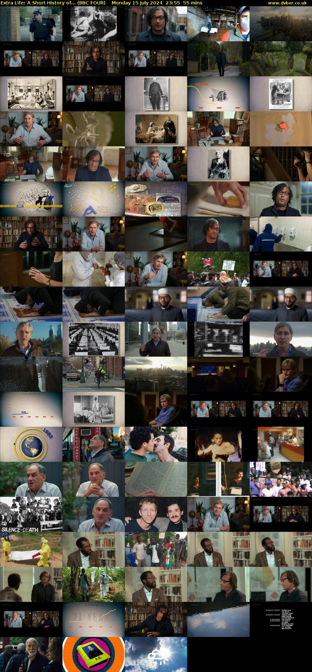 Extra Life: A Short History of... (BBC FOUR) Monday 15 July 2024 23:55 - 00:50