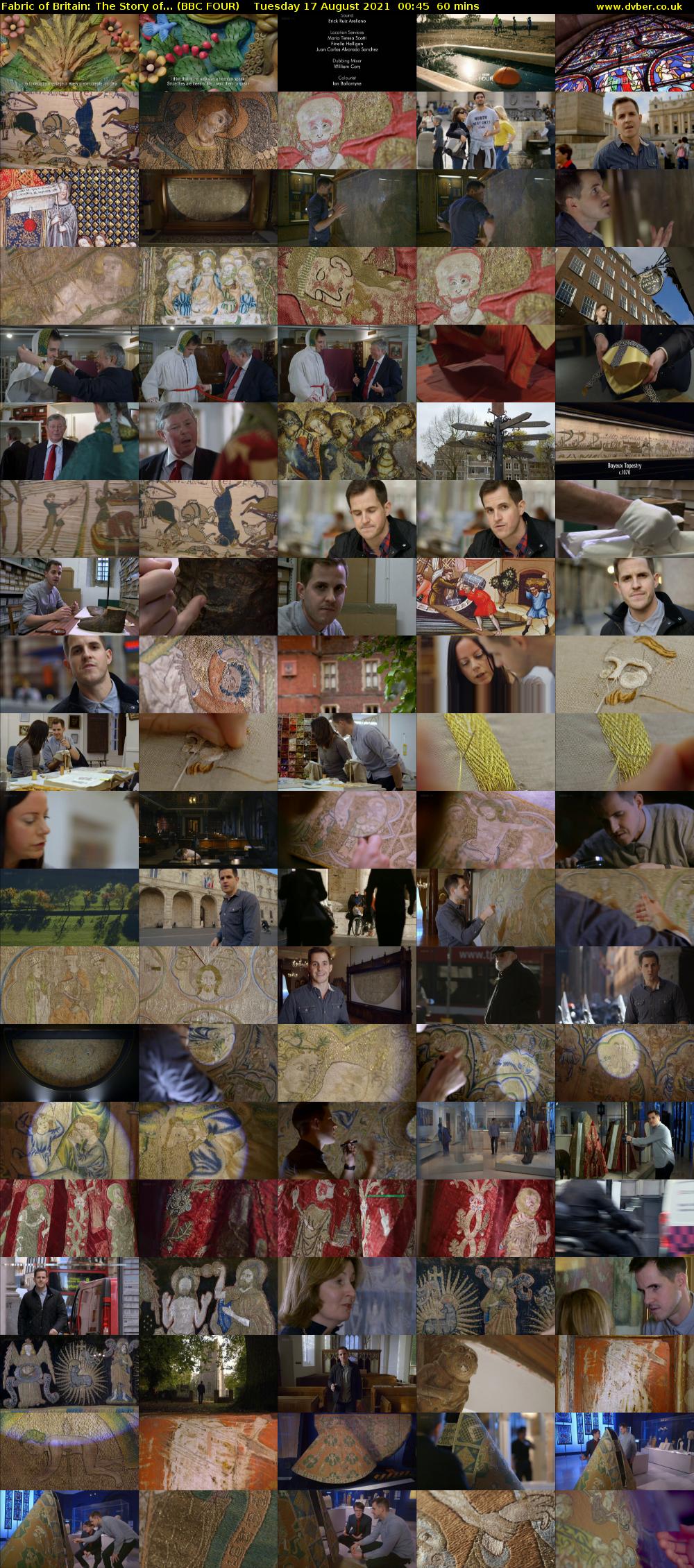 Fabric of Britain: The Story of... (BBC FOUR) Tuesday 17 August 2021 00:45 - 01:45