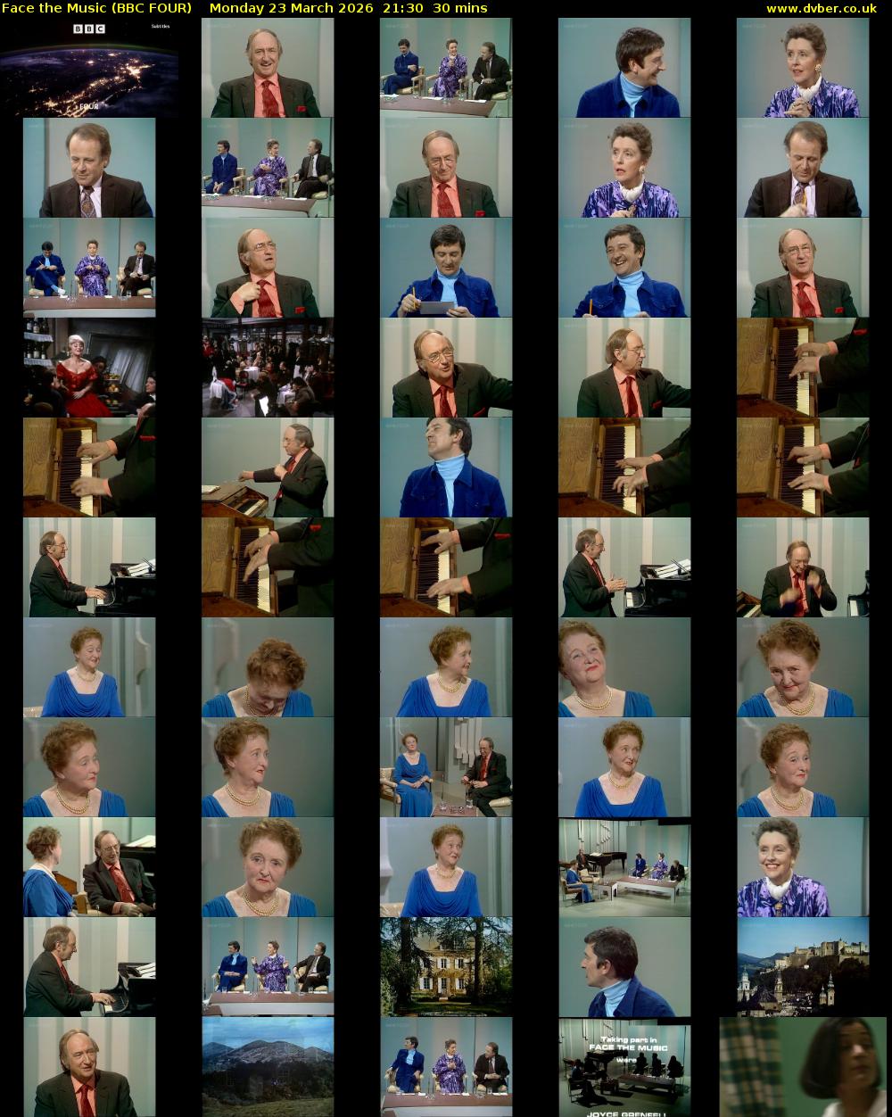 Face the Music (BBC FOUR) Monday 23 March 2026 21:30 - 22:00