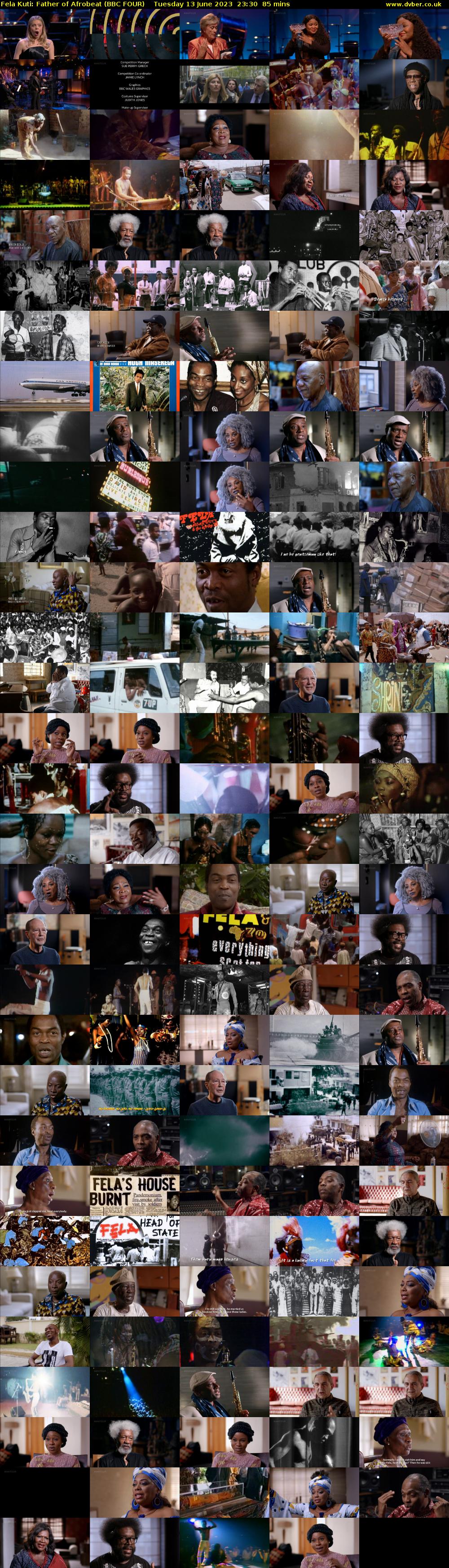 Fela Kuti: Father of Afrobeat (BBC FOUR) Tuesday 13 June 2023 23:30 - 00:55