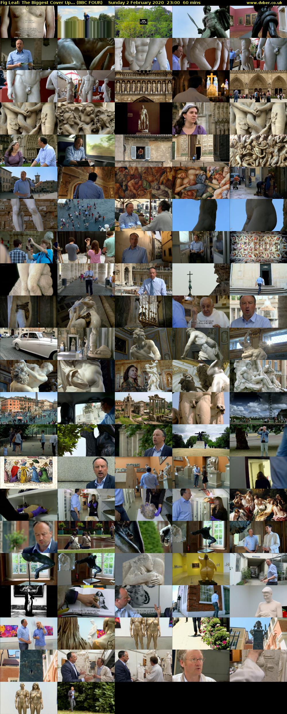 Fig Leaf: The Biggest Cover Up... (BBC FOUR) Sunday 2 February 2020 23:00 - 00:00