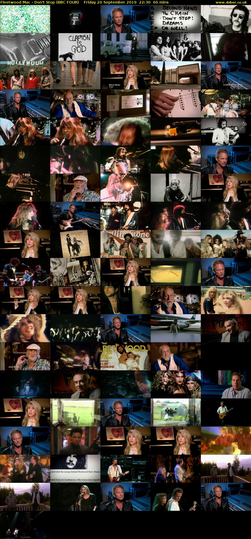 Fleetwood Mac - Don't Stop (BBC FOUR) Friday 20 September 2019 22:30 - 23:30