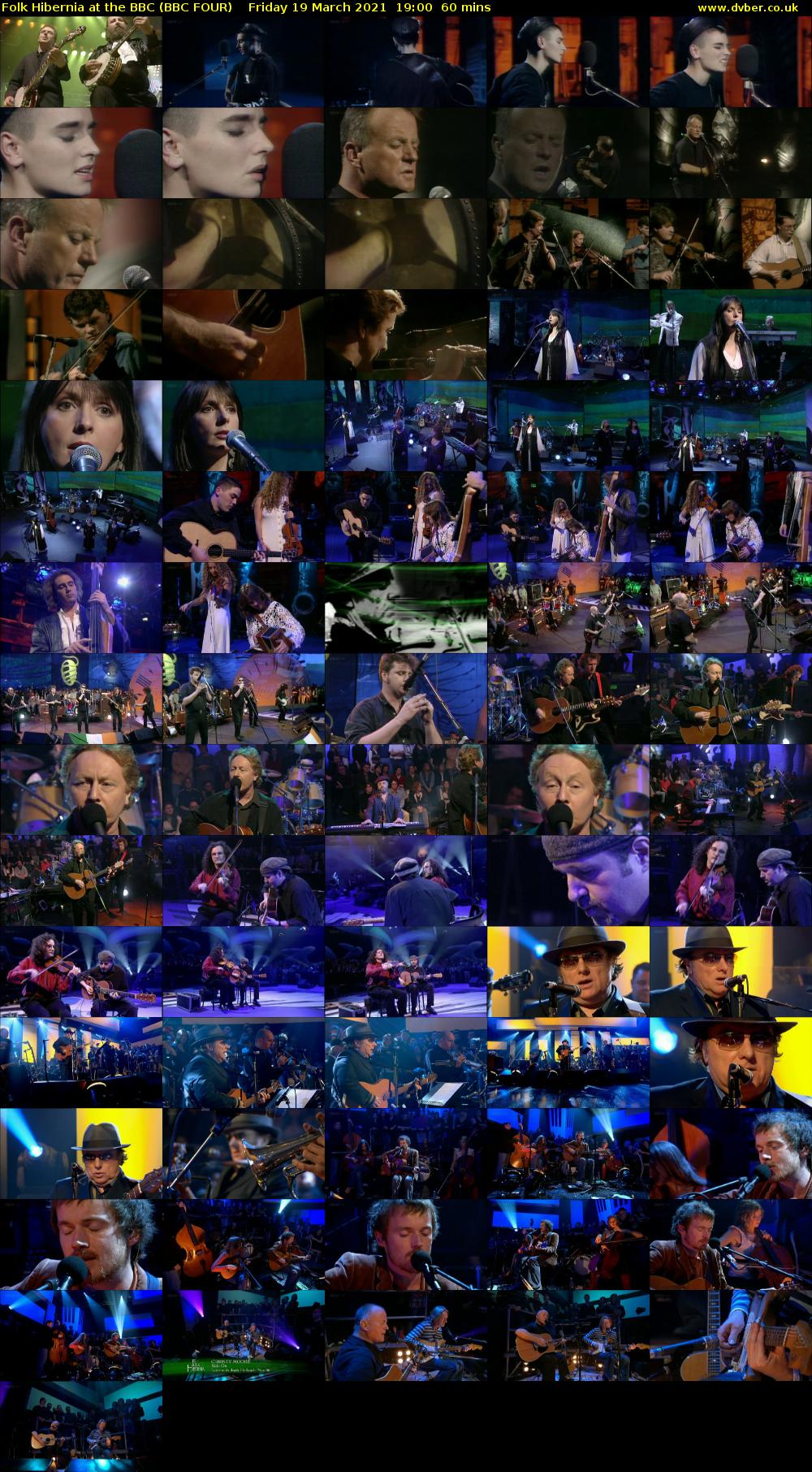 Folk Hibernia at the BBC (BBC FOUR) Friday 19 March 2021 19:00 - 20:00