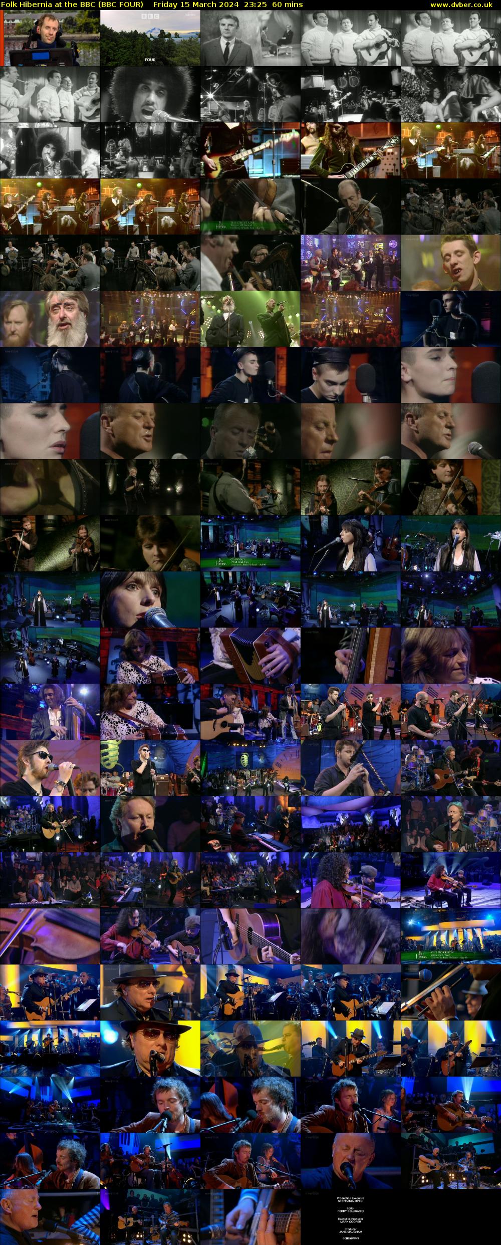 Folk Hibernia at the BBC (BBC FOUR) Friday 15 March 2024 23:25 - 00:25